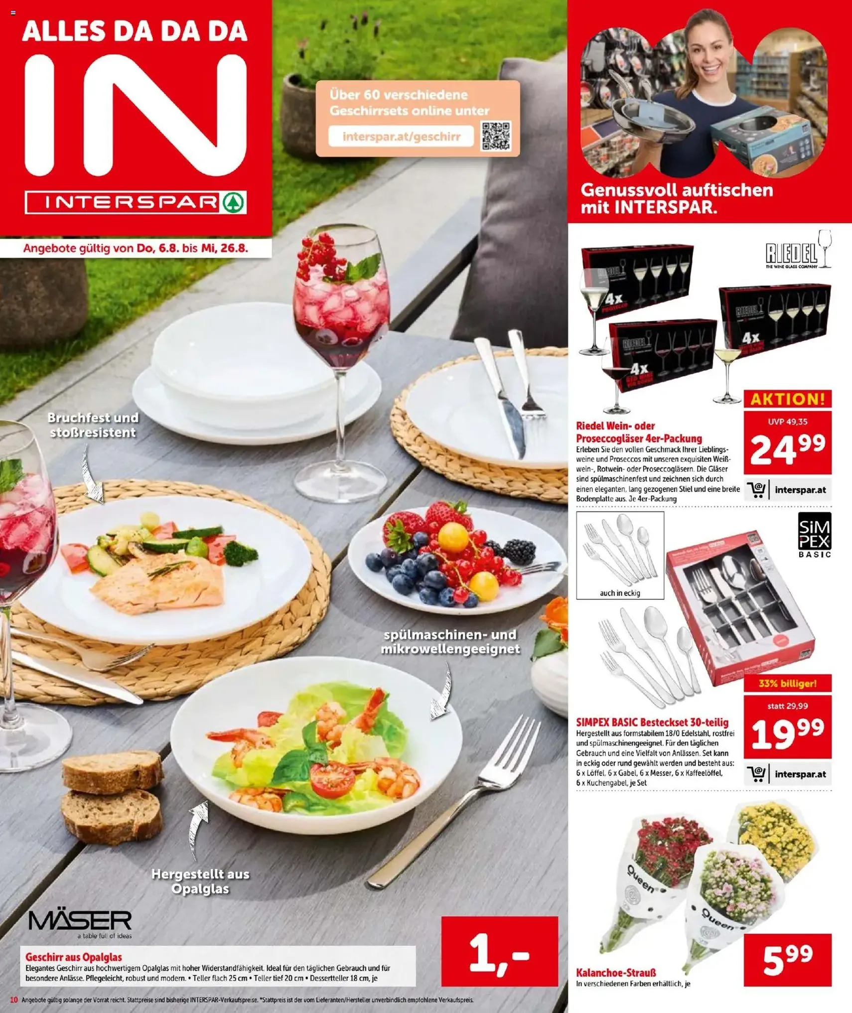 Interspar - Flugblatt - Gültiger Prospekt ab 06.08.2026, Seite 10 von insgesamt 16