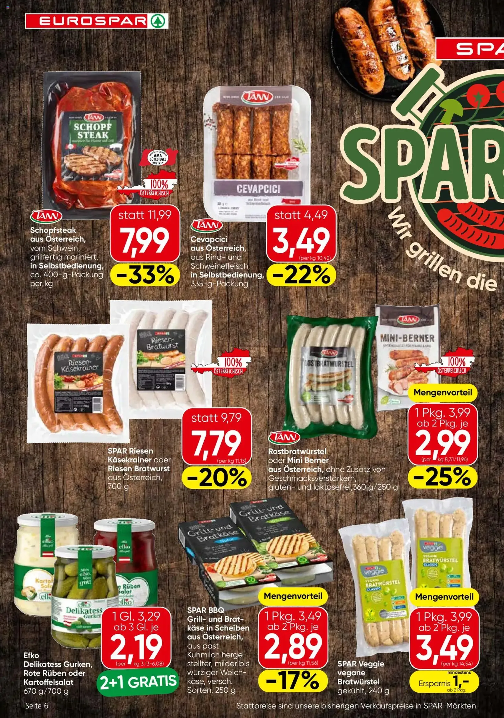 Eurospar Flugblatt - Gültiger Prospekt ab 21.05.2026, Seite 6 von insgesamt 16