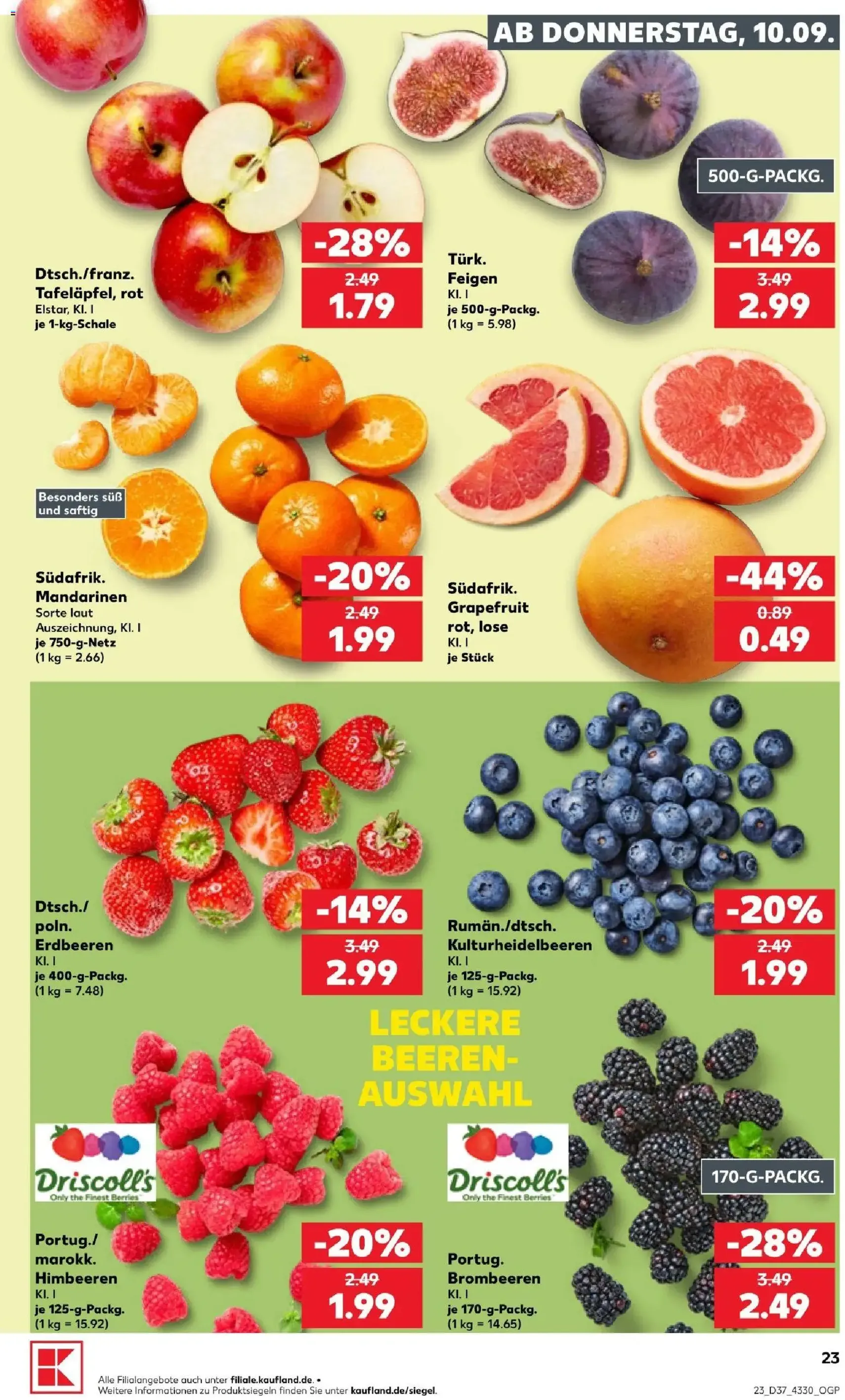 Kaufland Prospekt - Gültiger Prospekt ab 10.09.2026, Seite 23 von insgesamt 66