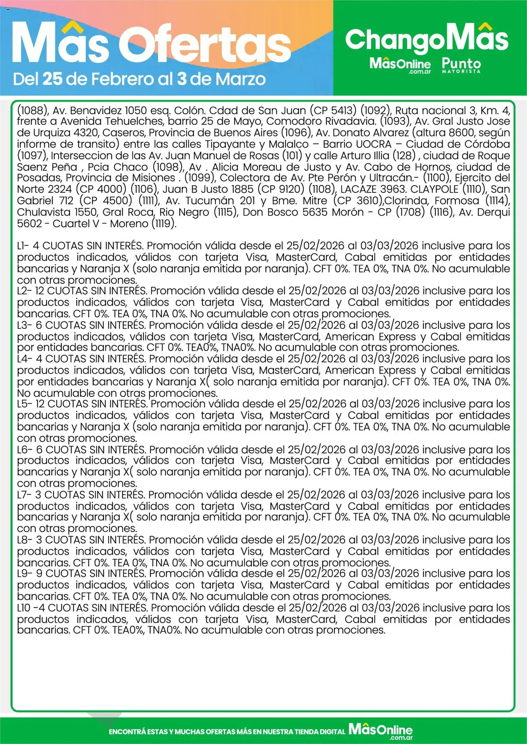 Punto Mayorista catálogo - folleto válido desde 25/02/2026 página 19 de 19