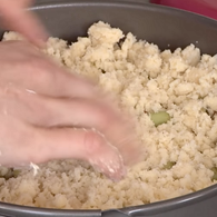 Rezeptbild Traditioneller Kuchen mit frischem Rhabarber 4/6
