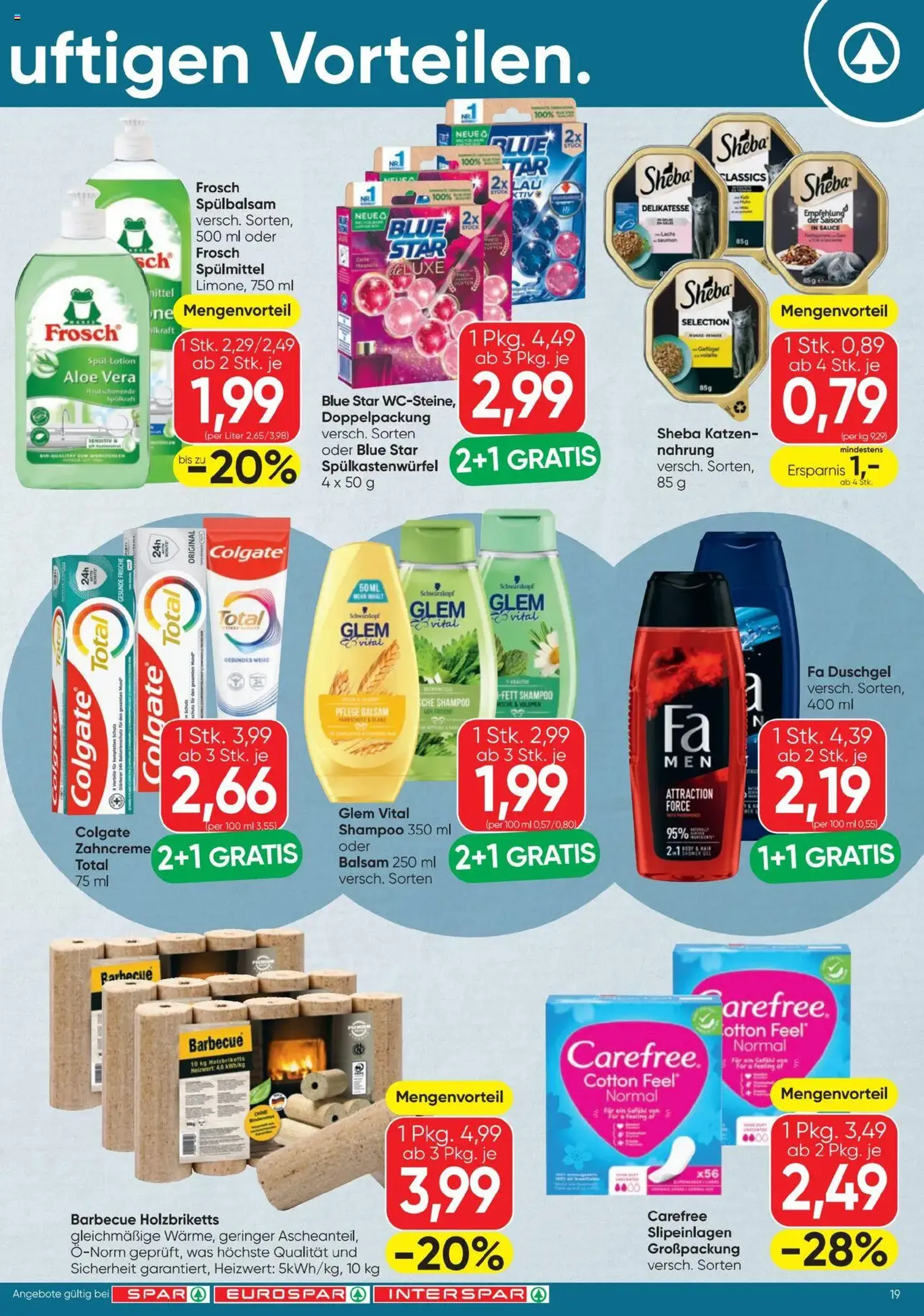 Spar Flugblatt - Gültiger Prospekt ab 28.08.2025, Seite 19 von insgesamt 20 Spar Flugblatt - Gültiger Prospekt ab 28.08.2025, Seite 19 von insgesamt 20