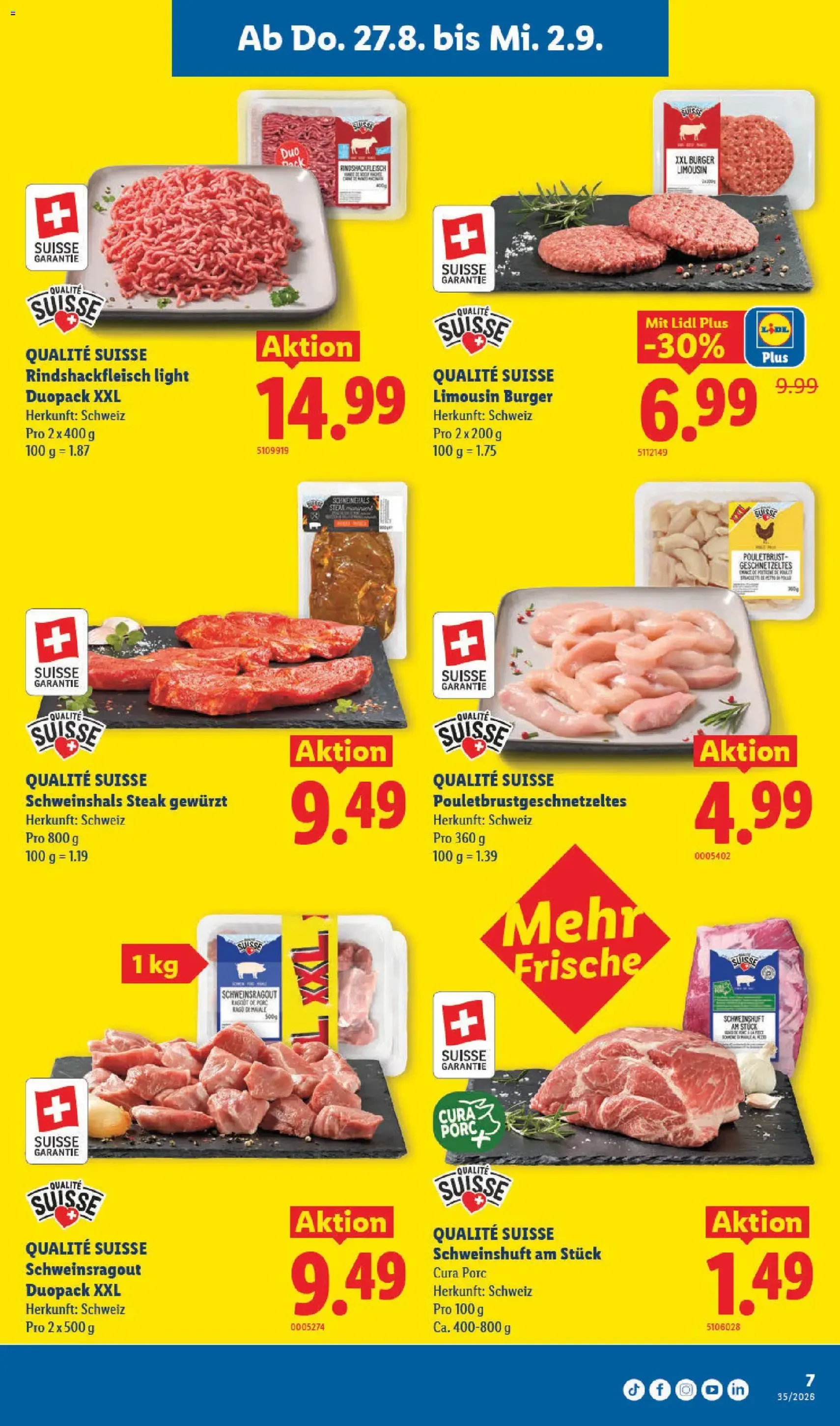 Lidl aktionen - Gültiger Prospekt ab 27.08.2026, Seite 11 von insgesamt 37