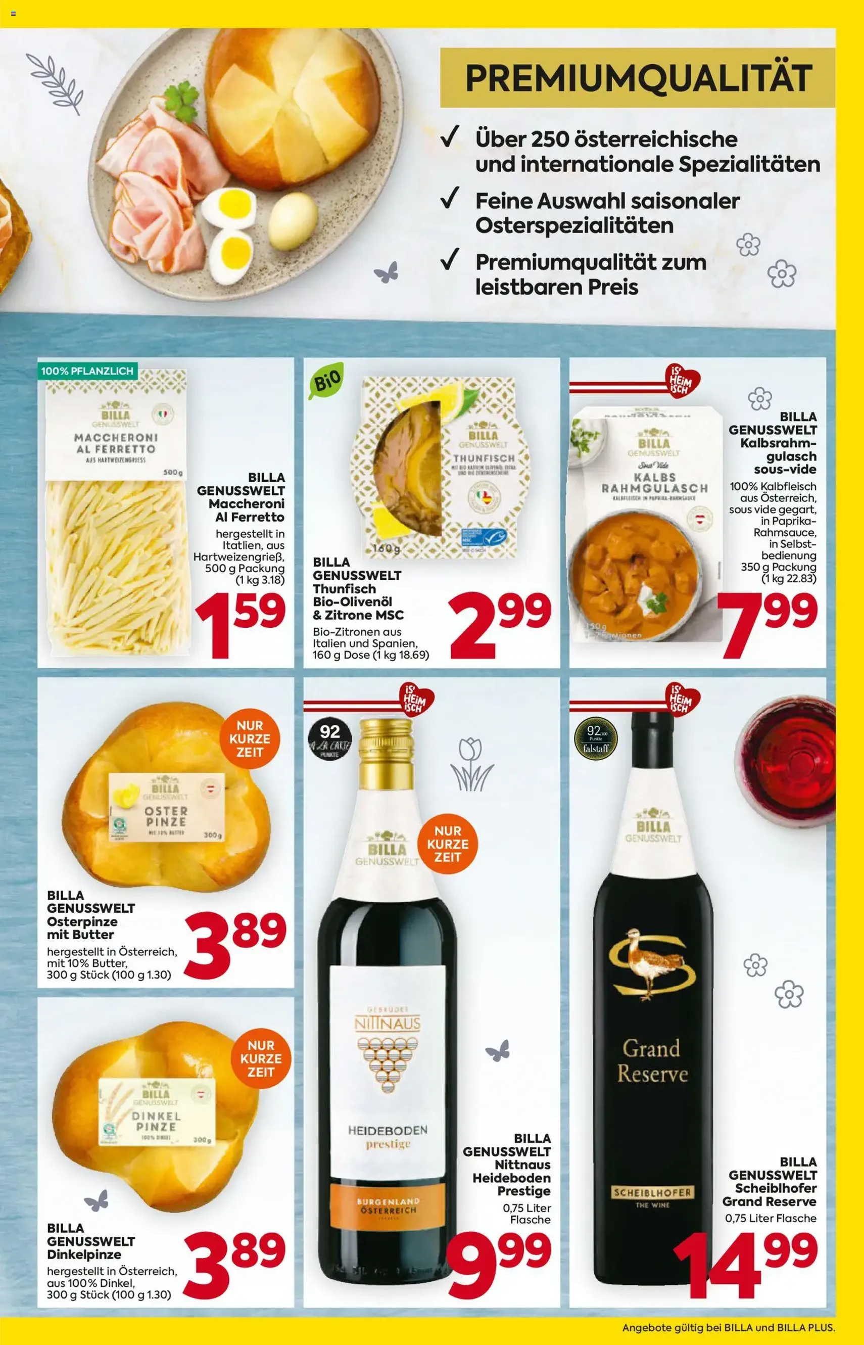 Billa - Flugblatt - Gültiger Prospekt ab 12.03.2026, Seite 5 von insgesamt 20