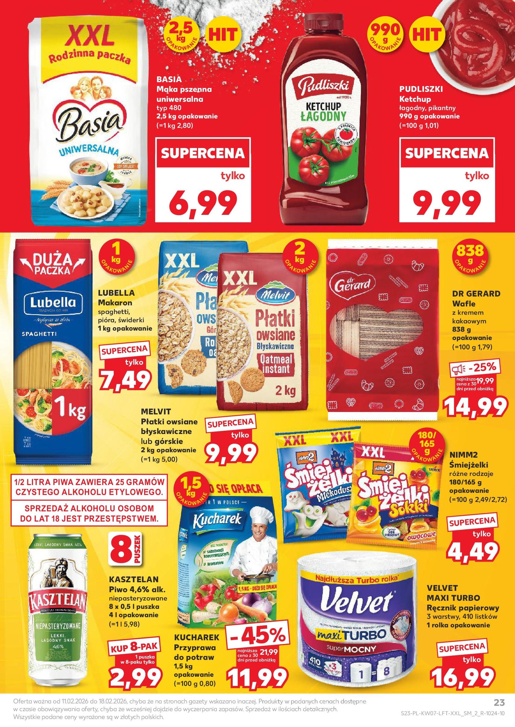 Kaufland gazetka - ważny gazetka od 11.02.2026 strona 23 z 65