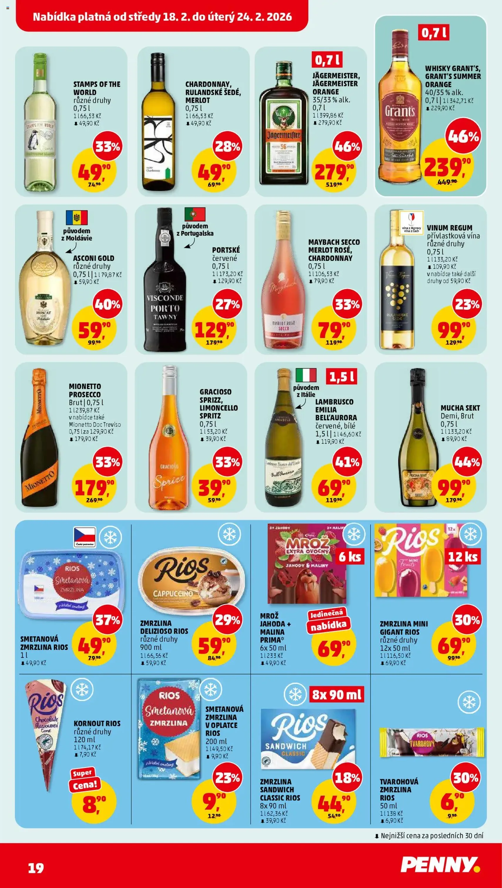 Penny Market leták - Čtvrtečník - platný leták od 18.02.2026 strana 19 z 33