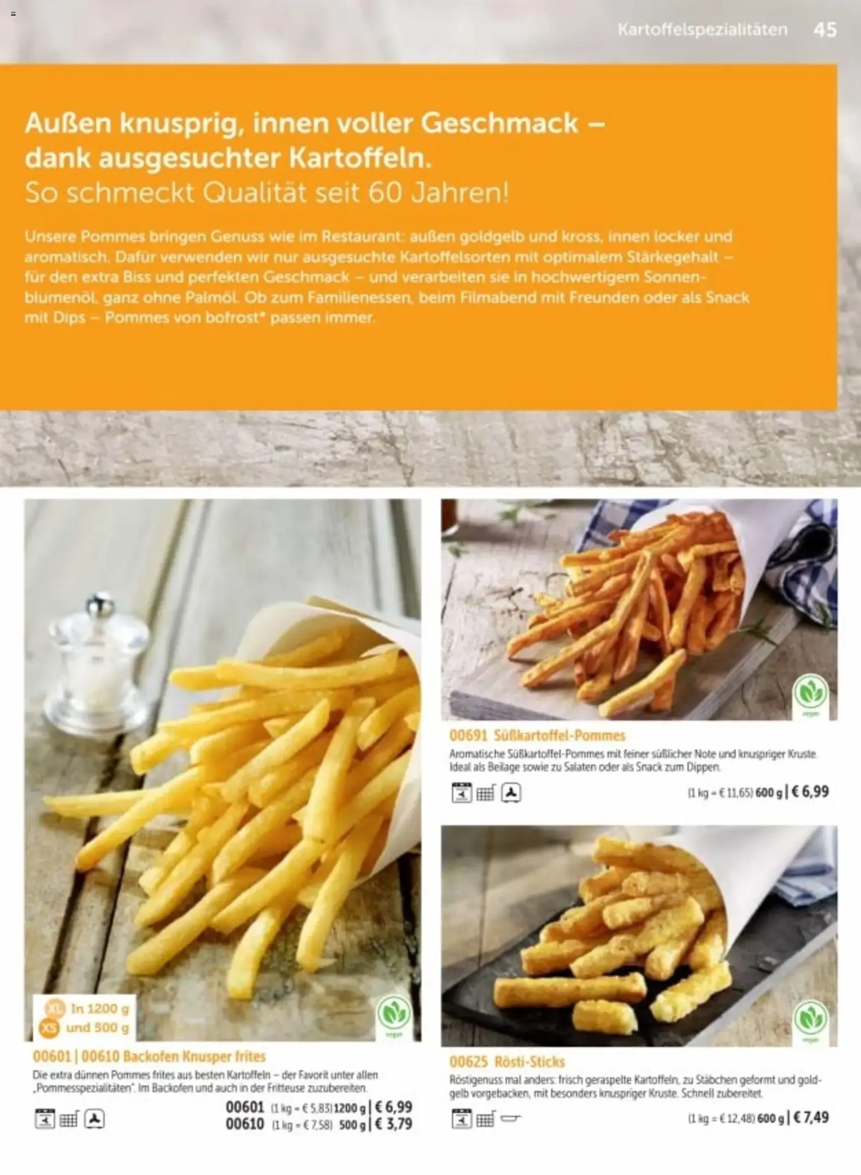 Bofrost Katalog - Gültiger Prospekt ab 06.03.2026, Seite 45 von insgesamt 150