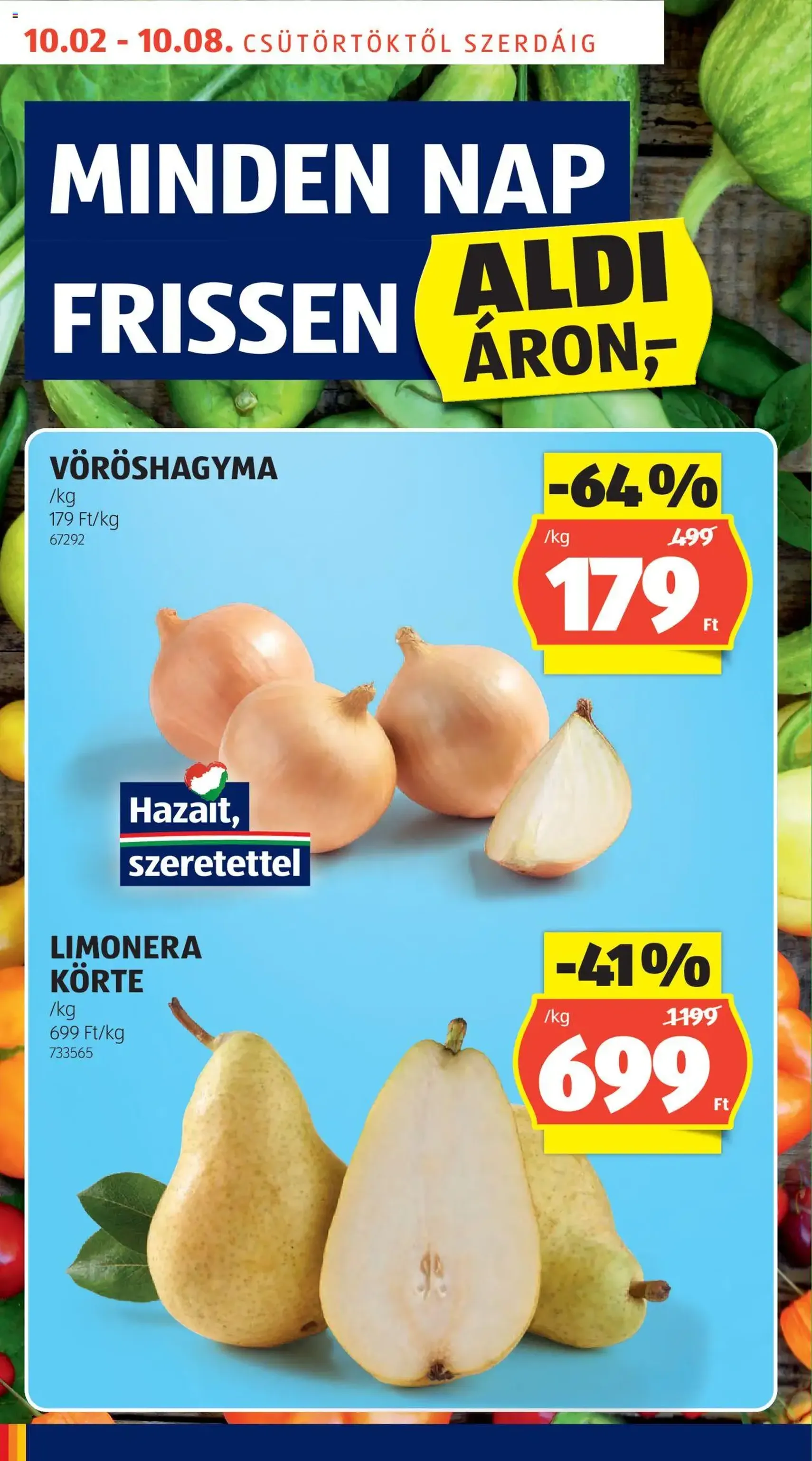 Aldi Akciós újság - 2025.10.02. érvényes szórólap 12 oldal 40 oldalból Aldi Akciós újság - 2025.10.02. érvényes szórólap 12 oldal 40 oldalból