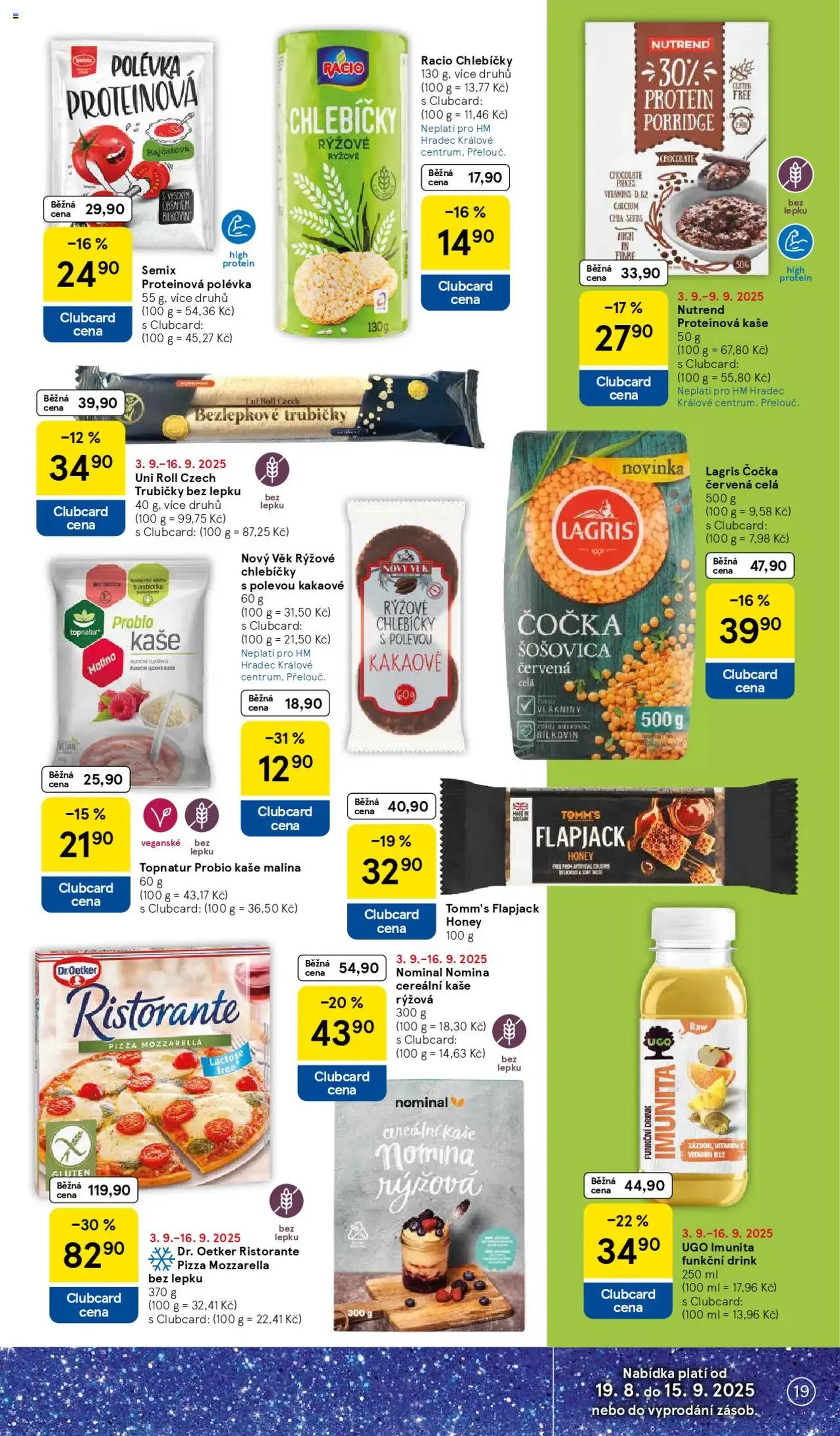 Tesco leták - Hypermarket - platný leták od 03.09.2025 strana 19 z 31 Tesco leták - Hypermarket - platný leták od 03.09.2025 strana 19 z 31