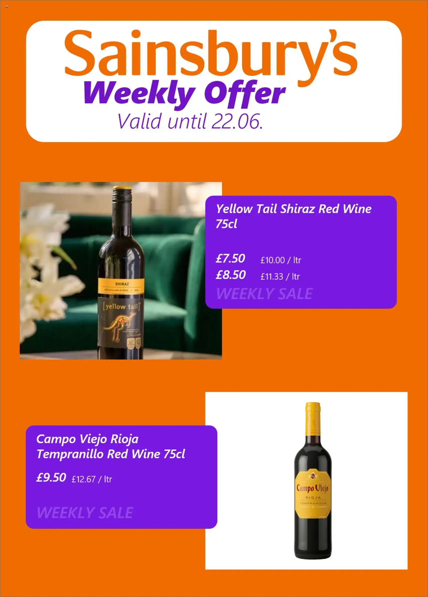 Sainsbury's - Offers - valid flyer from 16/06/2026, page 5 of 5