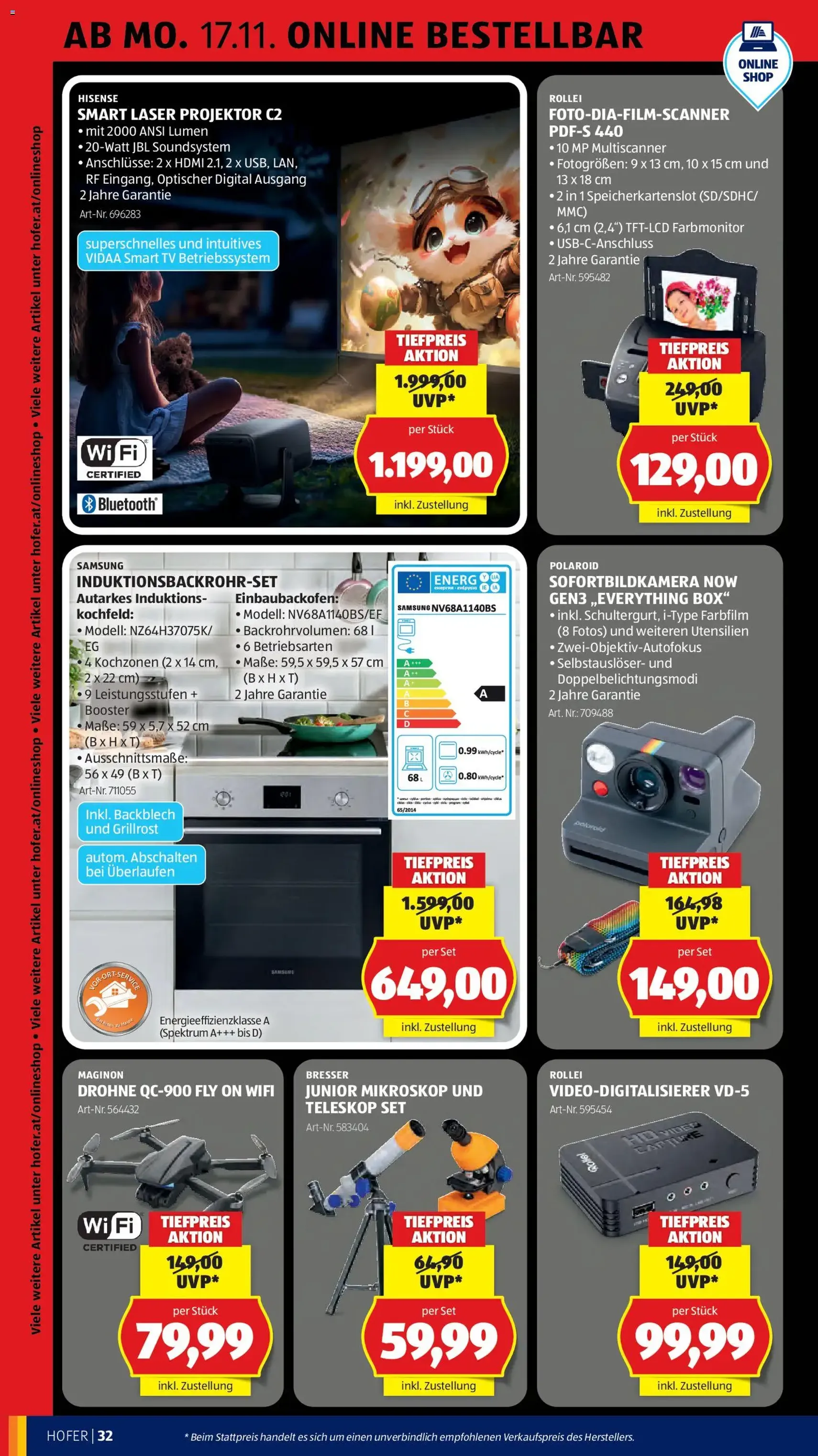 Hofer - Black Friday - Gültiger Prospekt ab 14.11.2025, Seite 36 von insgesamt 53