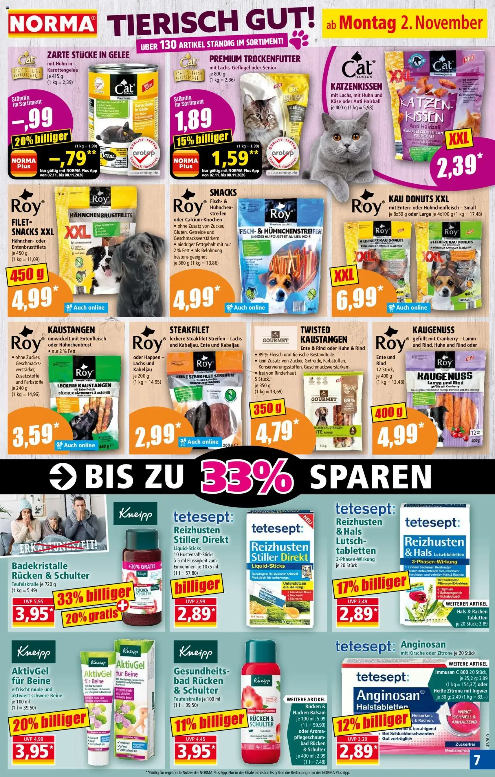 Norma Prospekt - Gültiger Prospekt ab 02.11.2026, Seite 7 von insgesamt 29