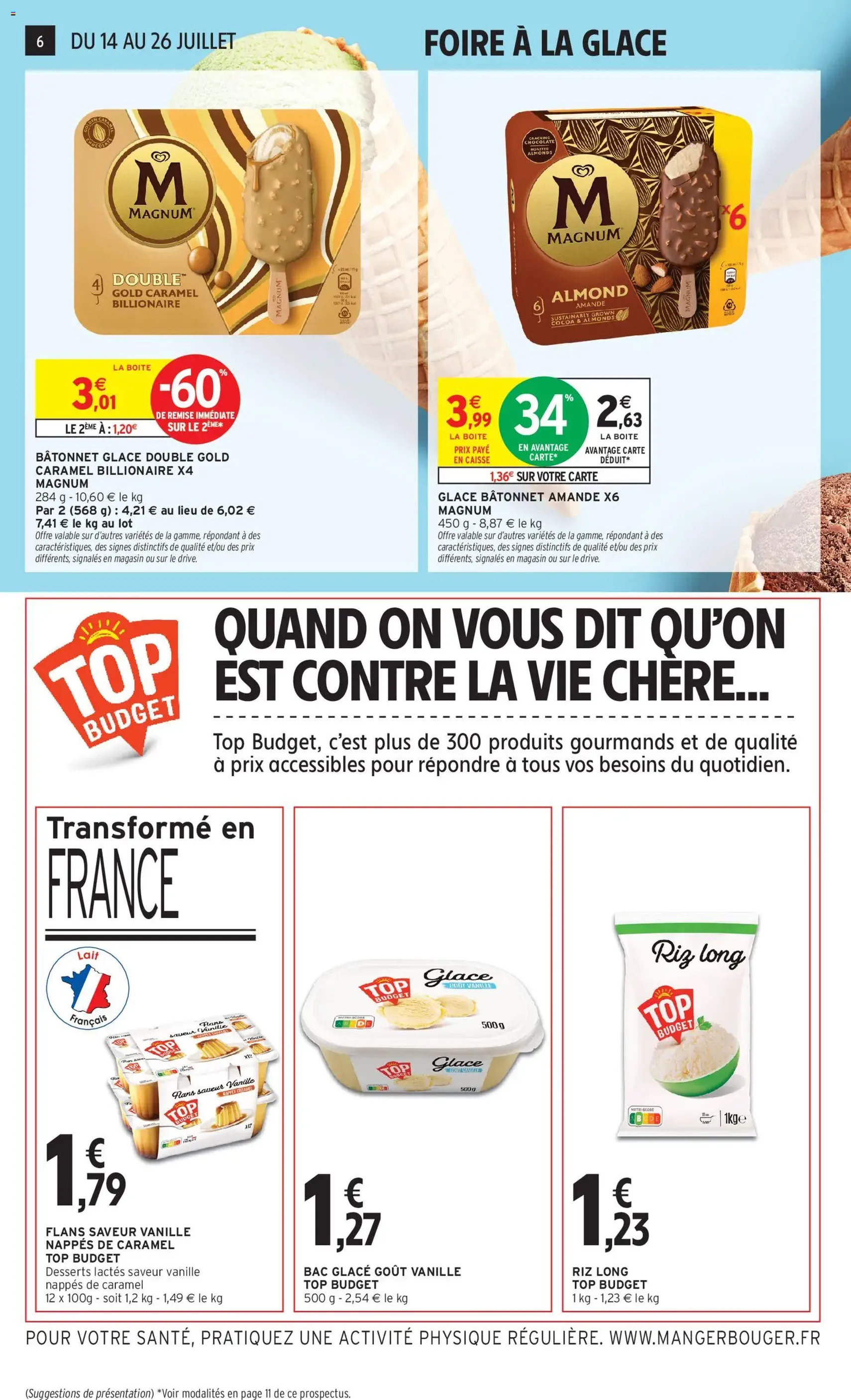 Intermarché catalogue - brochure valable à partir du 14/07/2026, page 6 sur 12