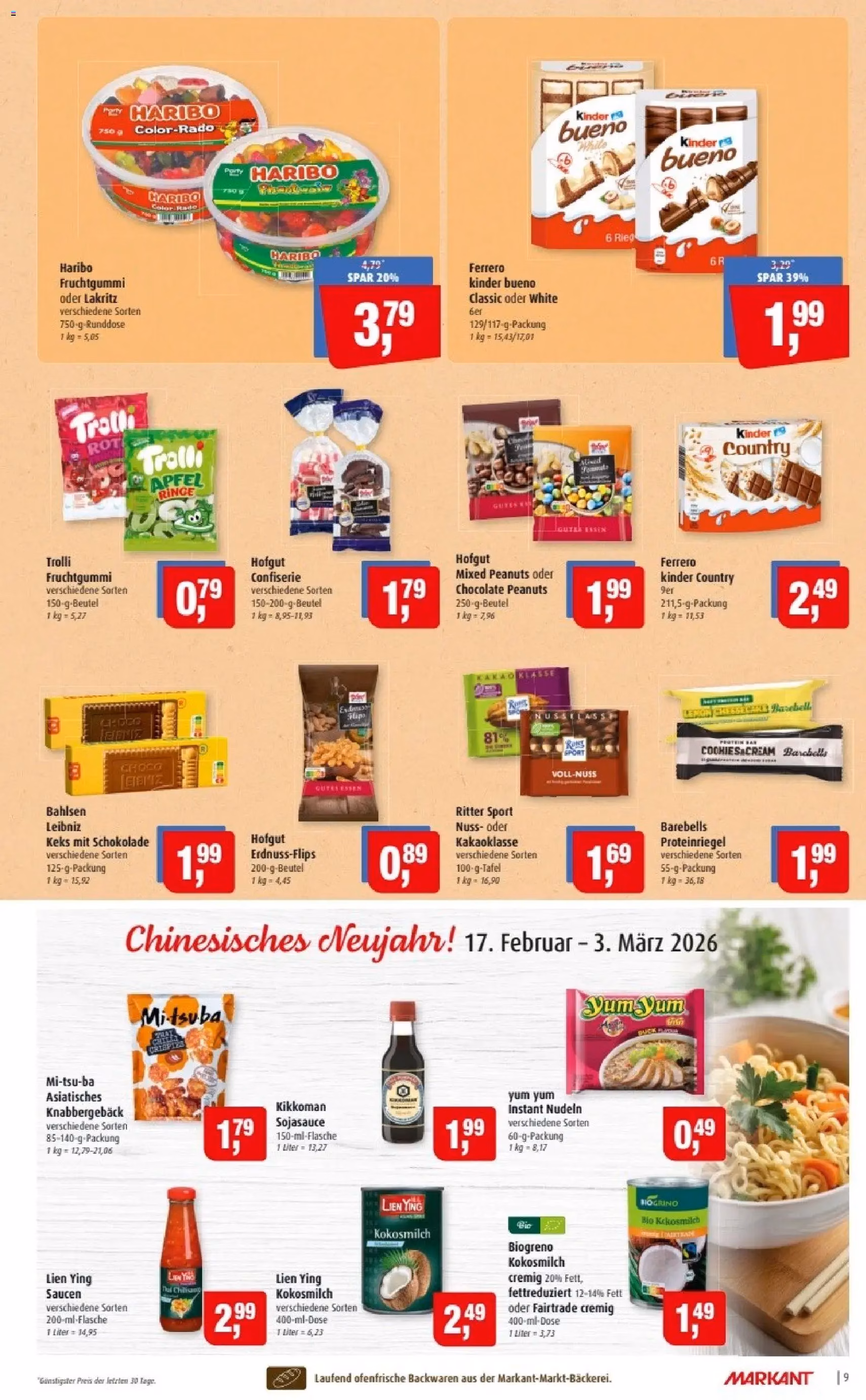 Markant Prospekt - Gültiger Prospekt ab 16.02.2026, Seite 9 von insgesamt 14