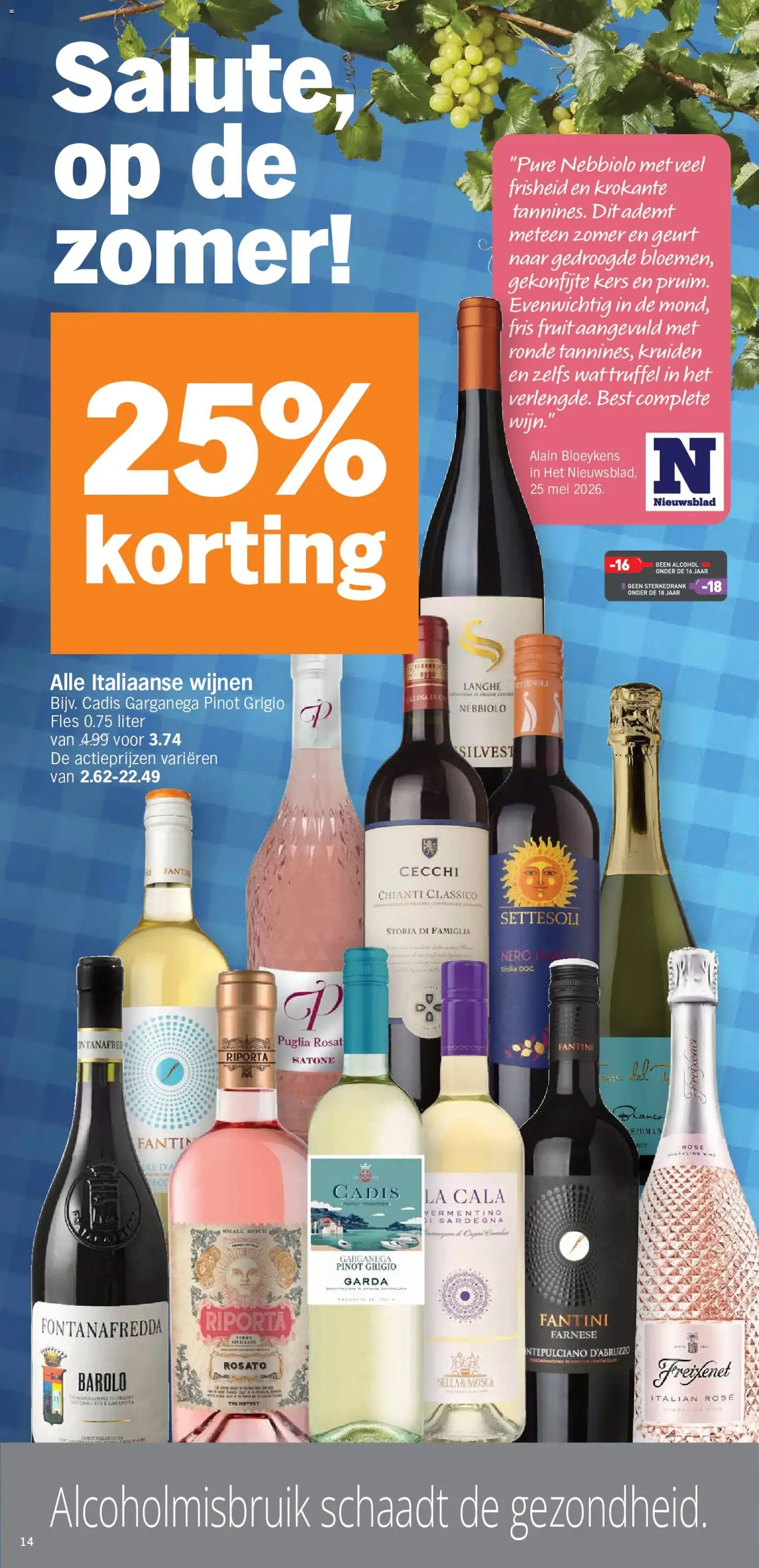 Albert Heijn Folder week / de la semaine 28 - geldige folder vanaf 06/07/2026 pagina 14 van 18
