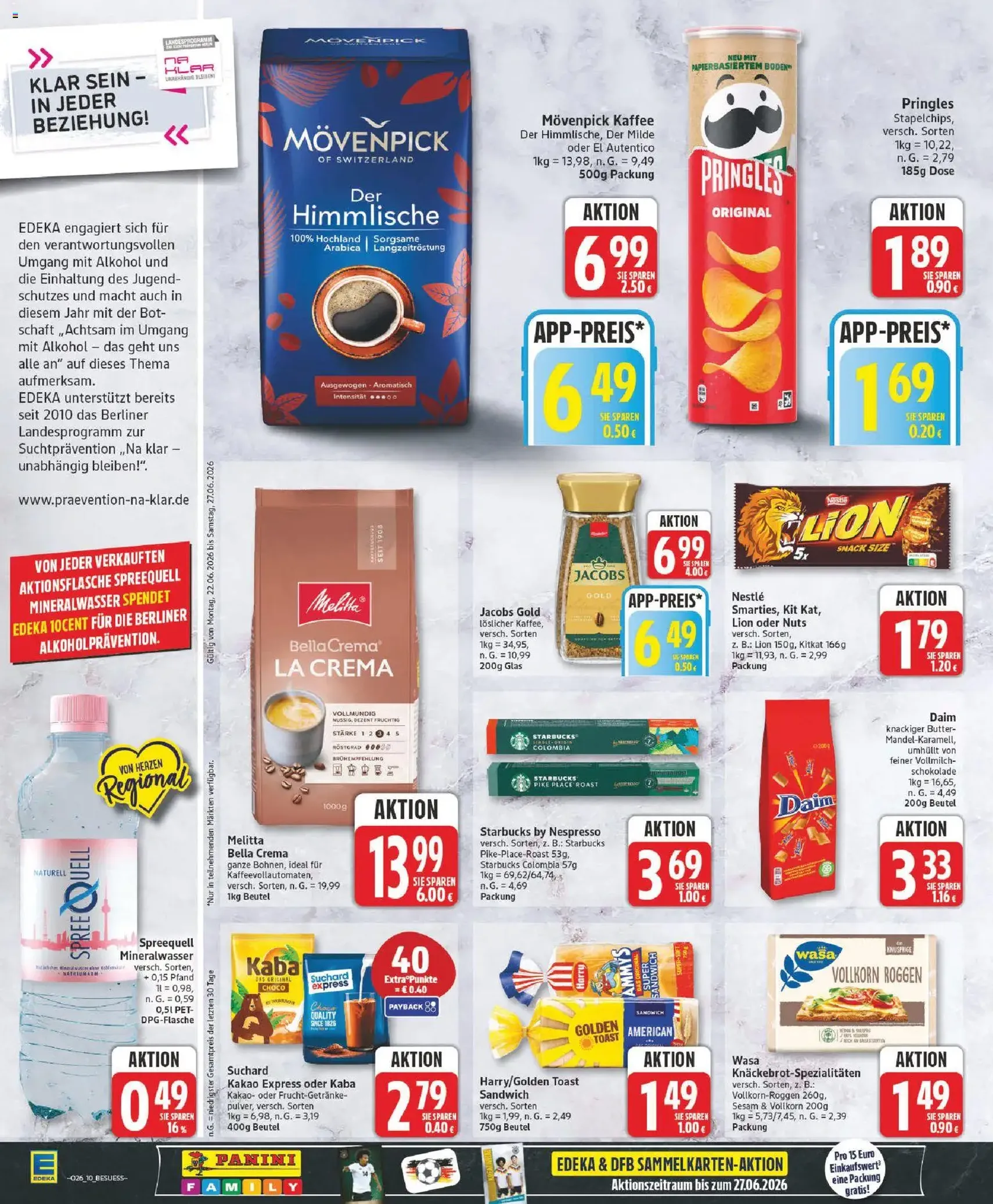 Edeka Prospekt - Gültiger Prospekt ab 22.06.2026, Seite 10 von insgesamt 25