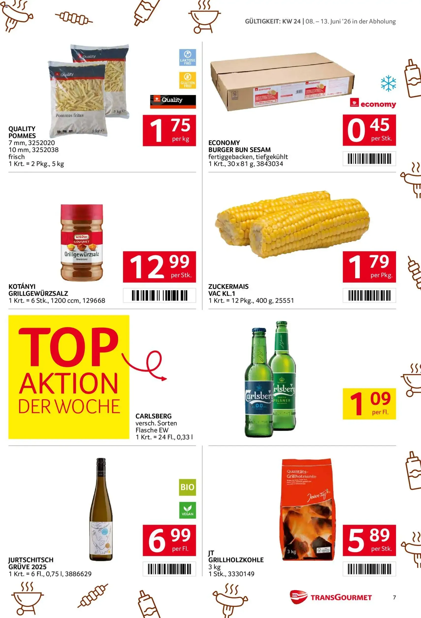 Transgourmet Flugblatt - Gültiger Prospekt ab 08.06.2026, Seite 7 von insgesamt 36