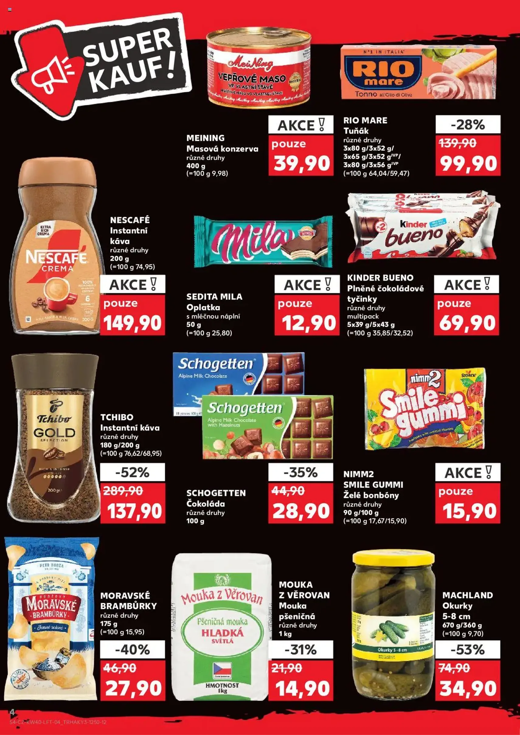 Kaufland leták - platný leták od 01.10.2025 strana 4 z 90