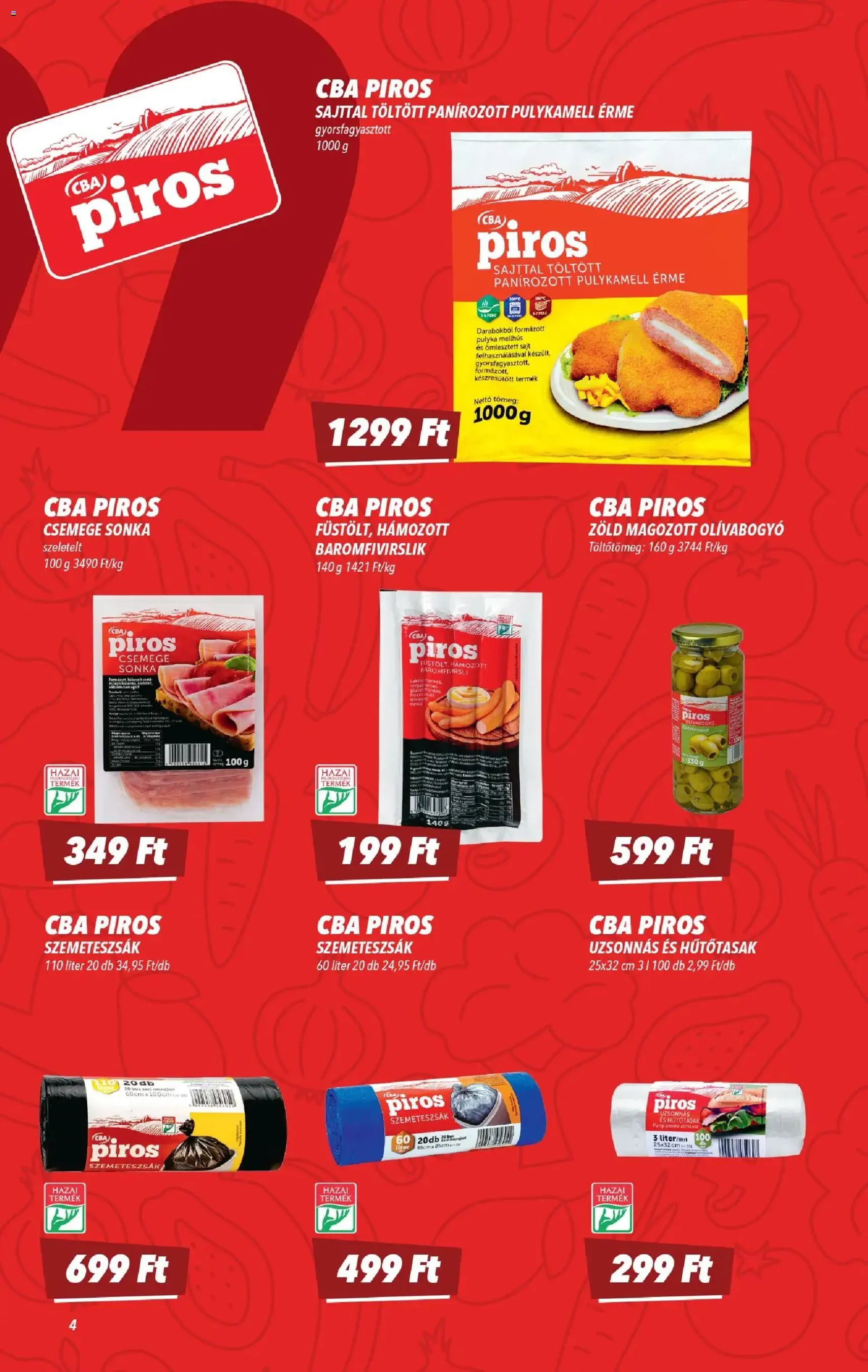 CBA Akciós újság - 2026.02.12. érvényes szórólap 4 oldal 8 oldalból