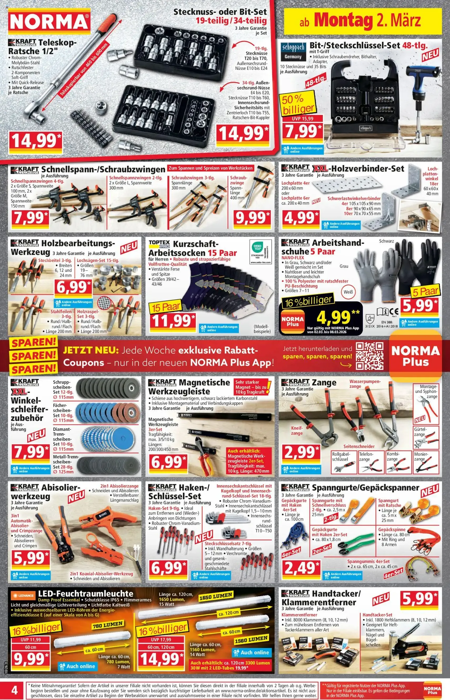 Norma Prospekt - Gültiger Prospekt ab 02.03.2026, Seite 4 von insgesamt 20