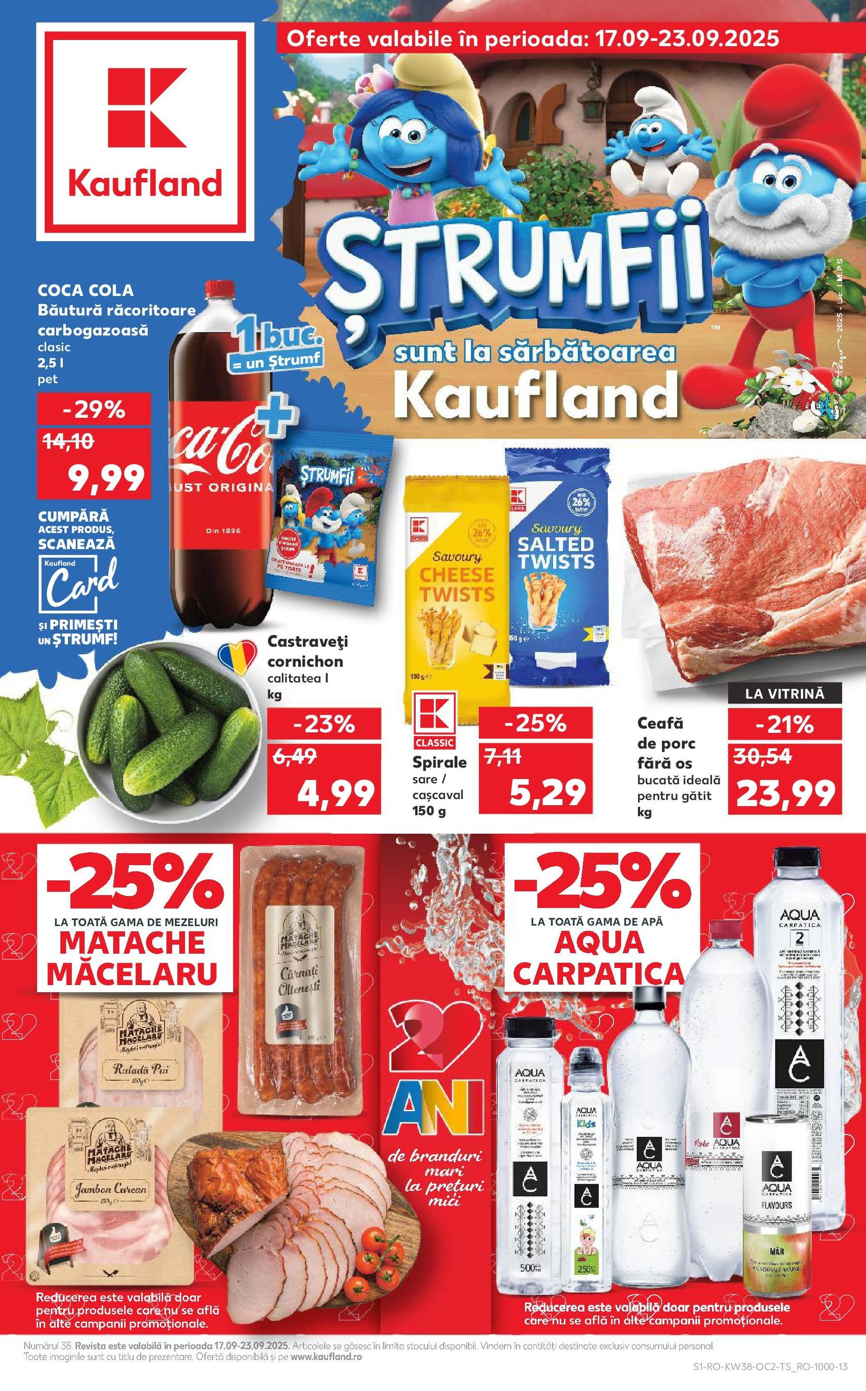 Catalog Kaufland - Bucureşti - cataloage valabile începând cu 17.09.2025 pagina 1 din 66