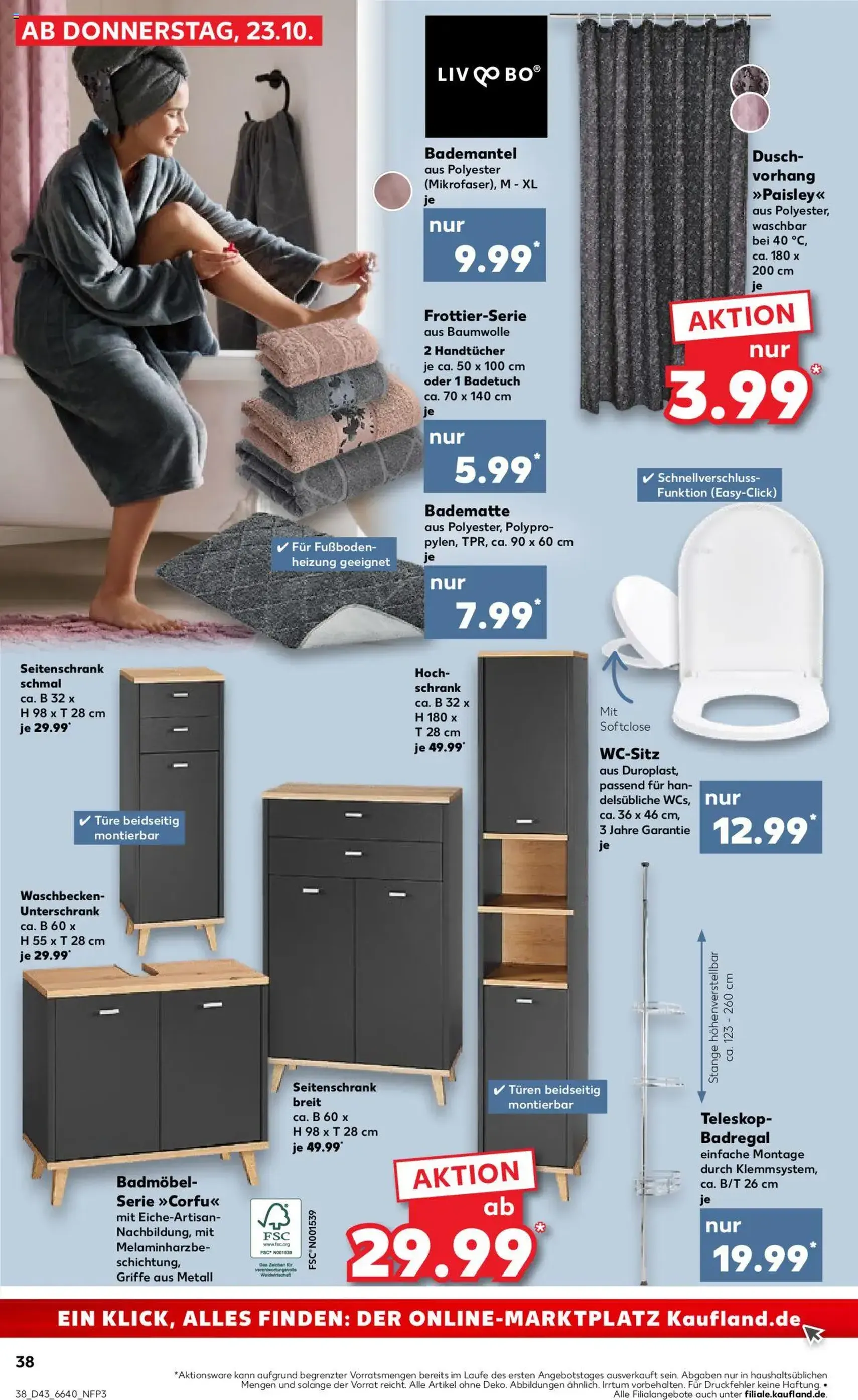 Kaufland Prospekt - Gültiger Prospekt ab 23.10.2025, Seite 38 von insgesamt 61 Kaufland Prospekt - Gültiger Prospekt ab 23.10.2025, Seite 38 von insgesamt 61