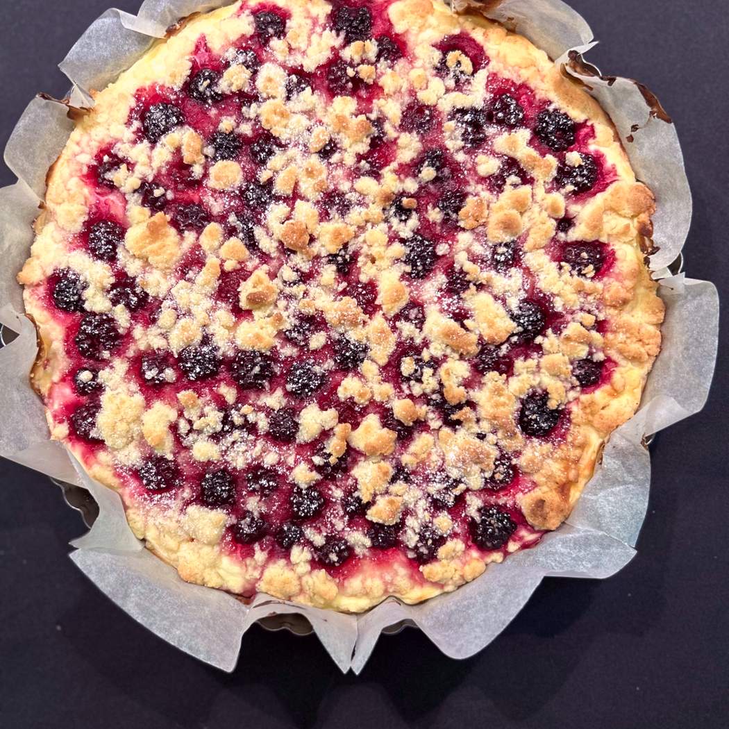 Ostružinový koláč