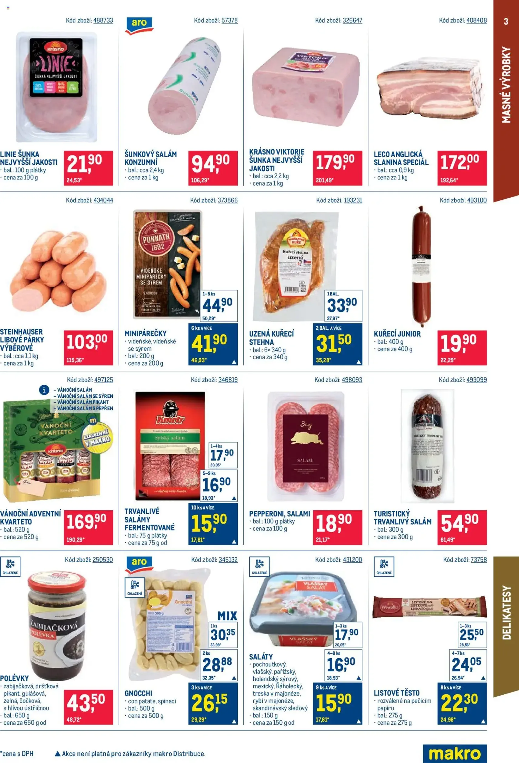 Makro leták - Maloobchod - platný leták od 19.11.2025 strana 3 z 18