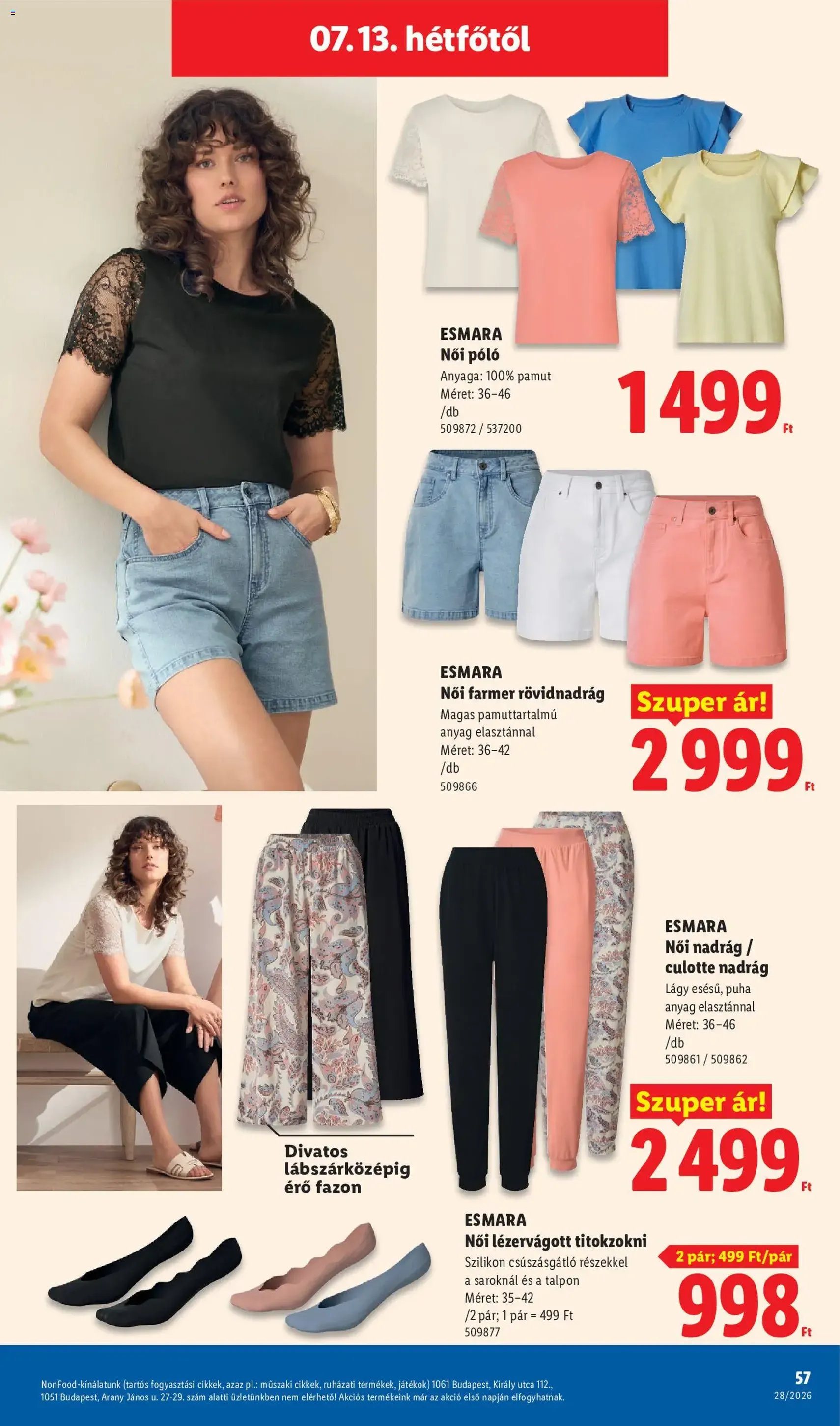 Lidl akciós újság - 2026.07.09. érvényes szórólap 57 oldal 80 oldalból
