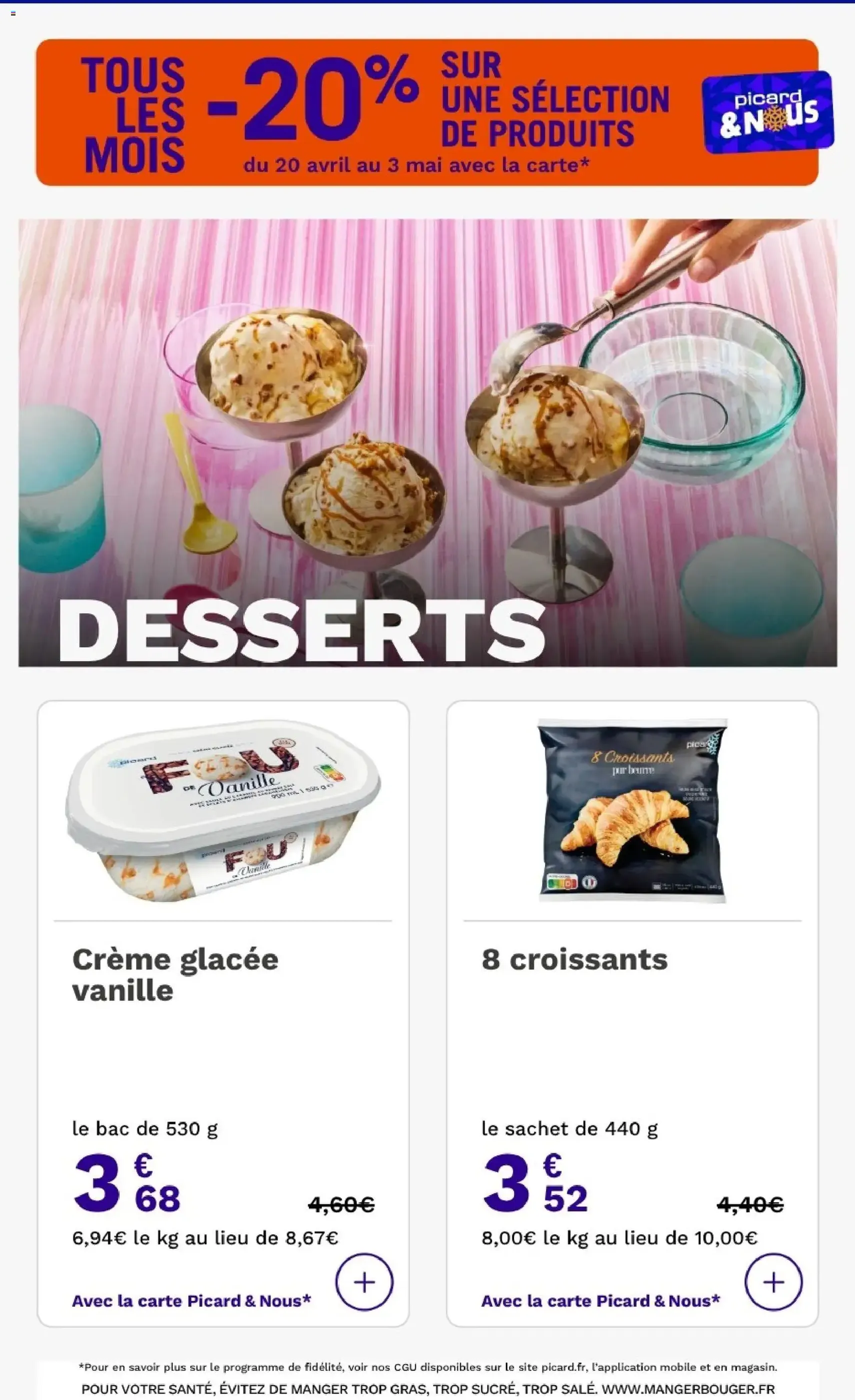 Picard catalogue - brochure valable à partir du 20/04/2026, page 27 sur 30