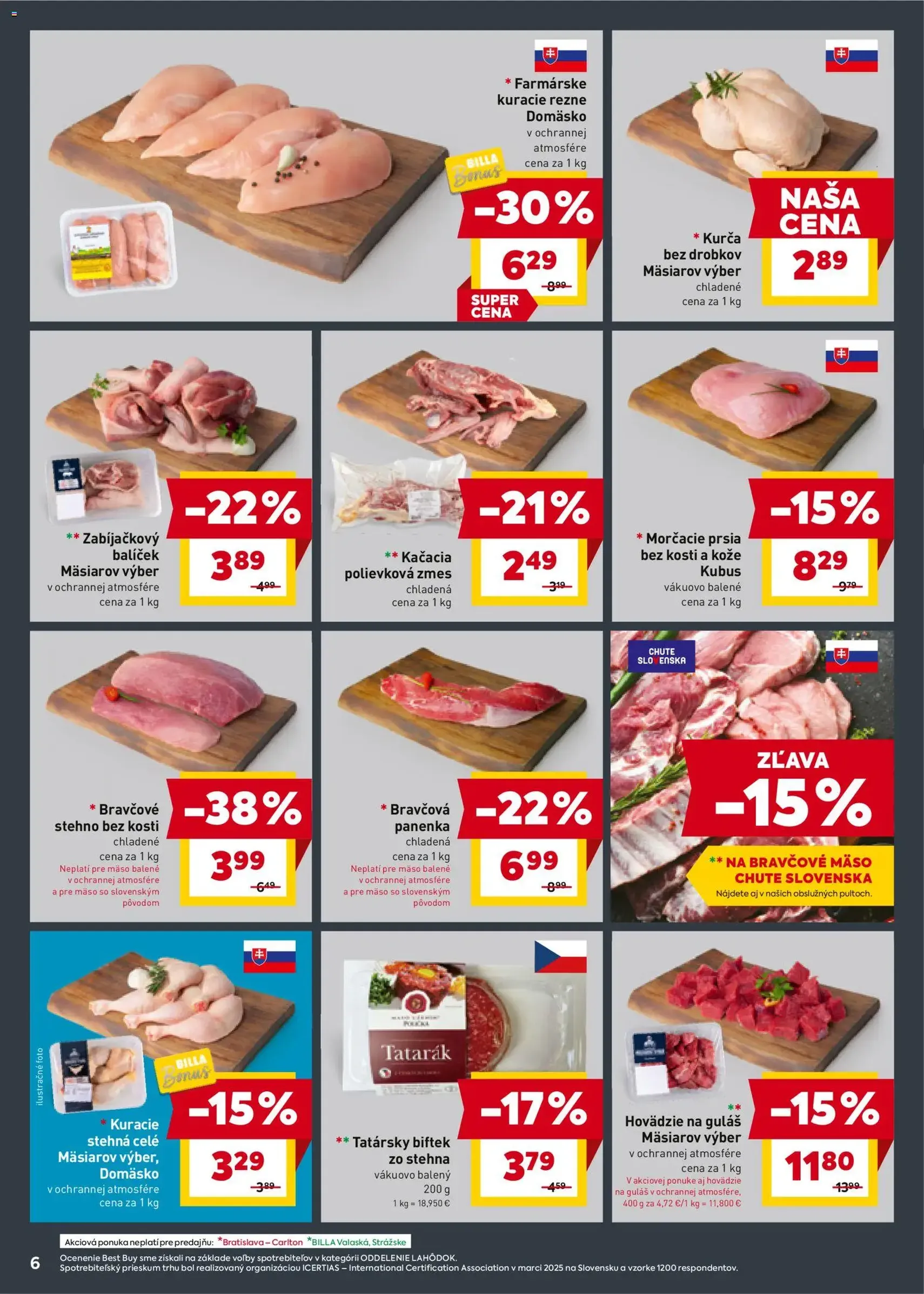 Billa leták - platný leták od 29.10.2025 strana 6 z 20 Billa leták - platný leták od 29.10.2025 strana 6 z 20