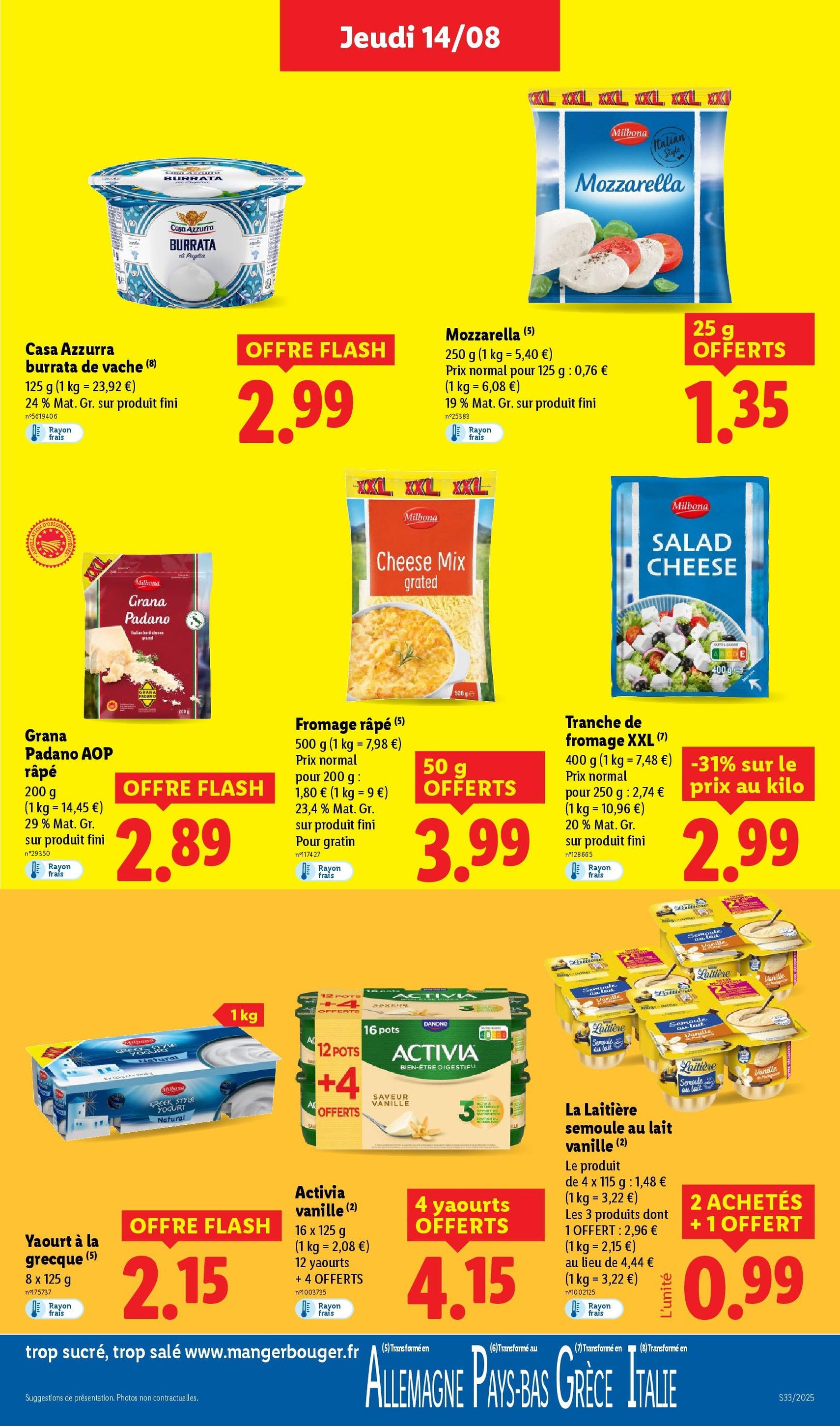 LIDL catalogue semaine 32 - brochure valable à partir du 14/08/2025, page 17 sur 72
