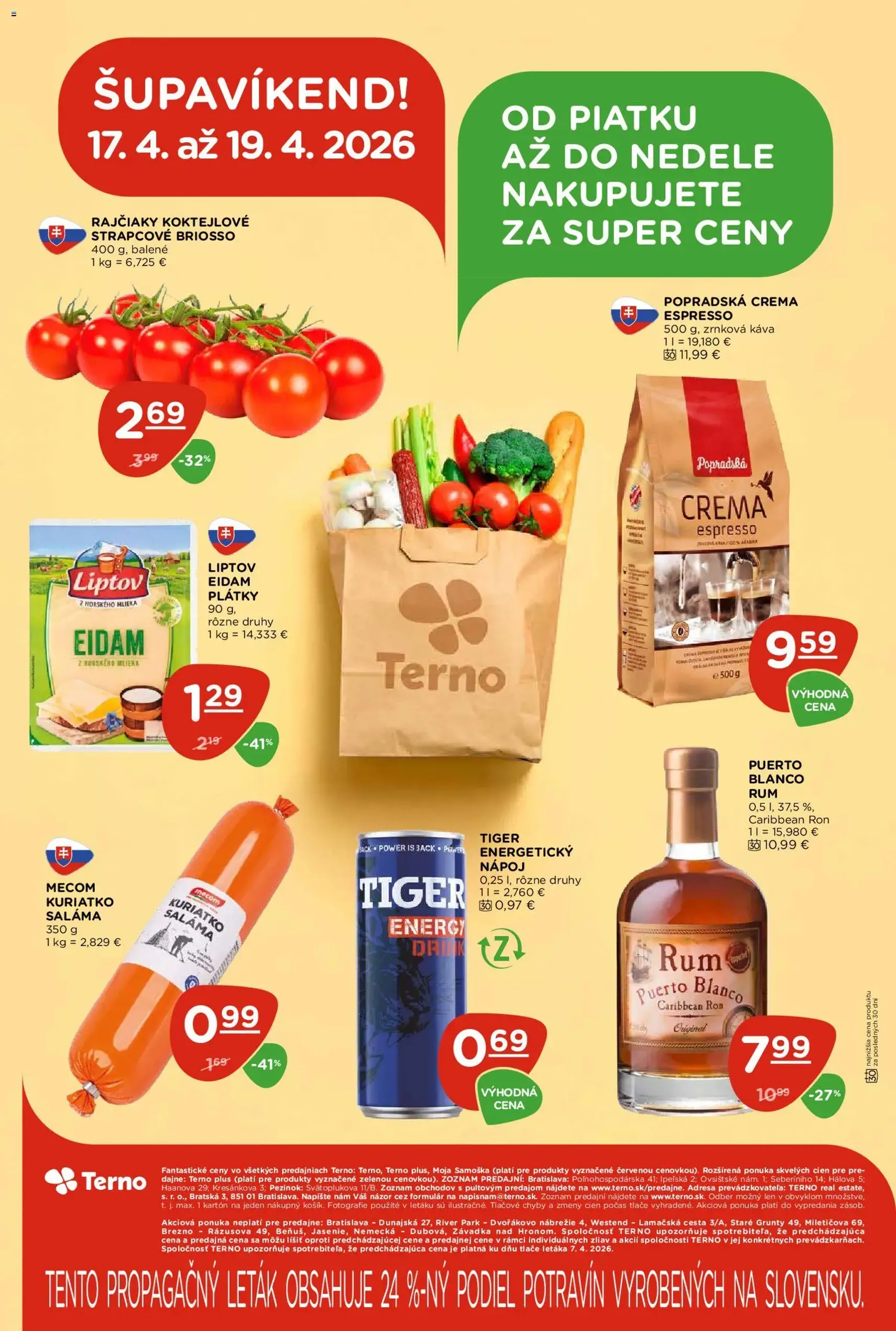 Terno leták - platný leták od 16.04.2026 strana 24 z 24