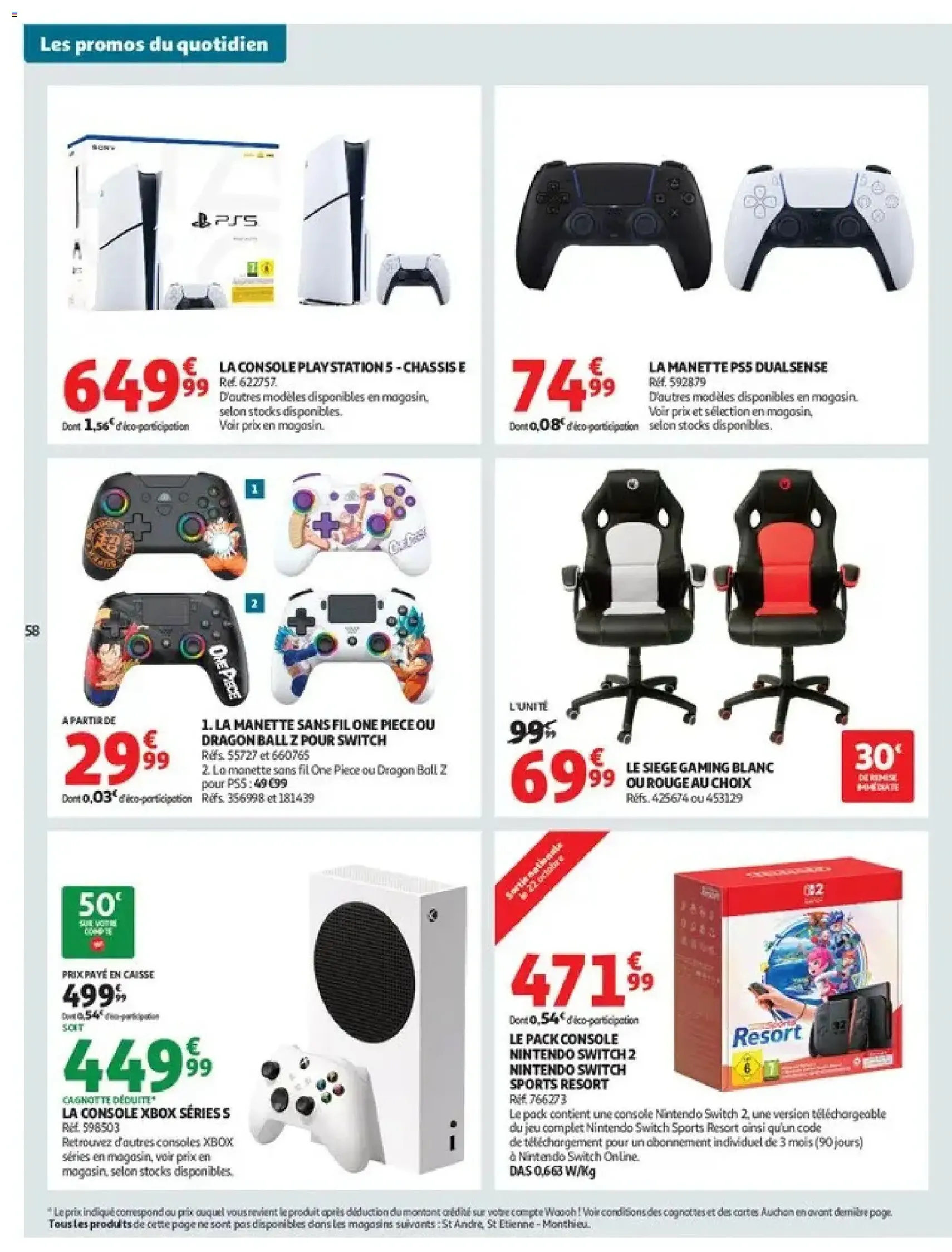 Auchan catalogue - brochure valable à partir du 13/10/2026, page 58 sur 68