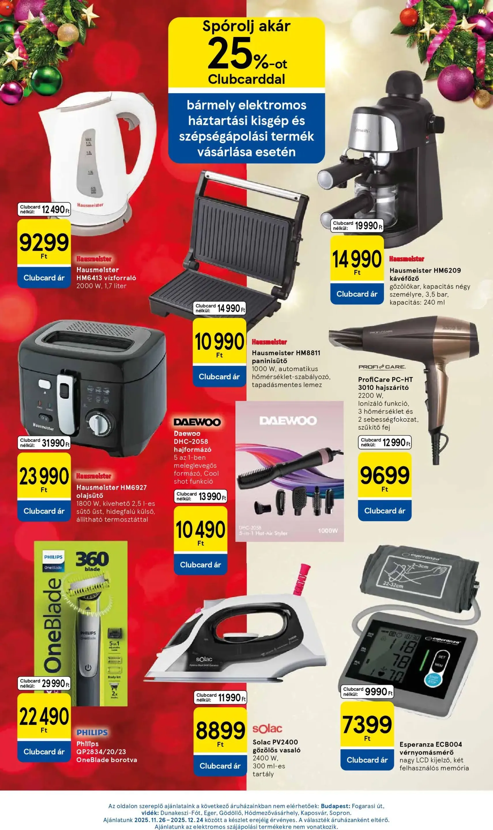 Tesco Hipermarket - Akciós újság - 2025.12.11. érvényes szórólap 19 oldal 46 oldalból