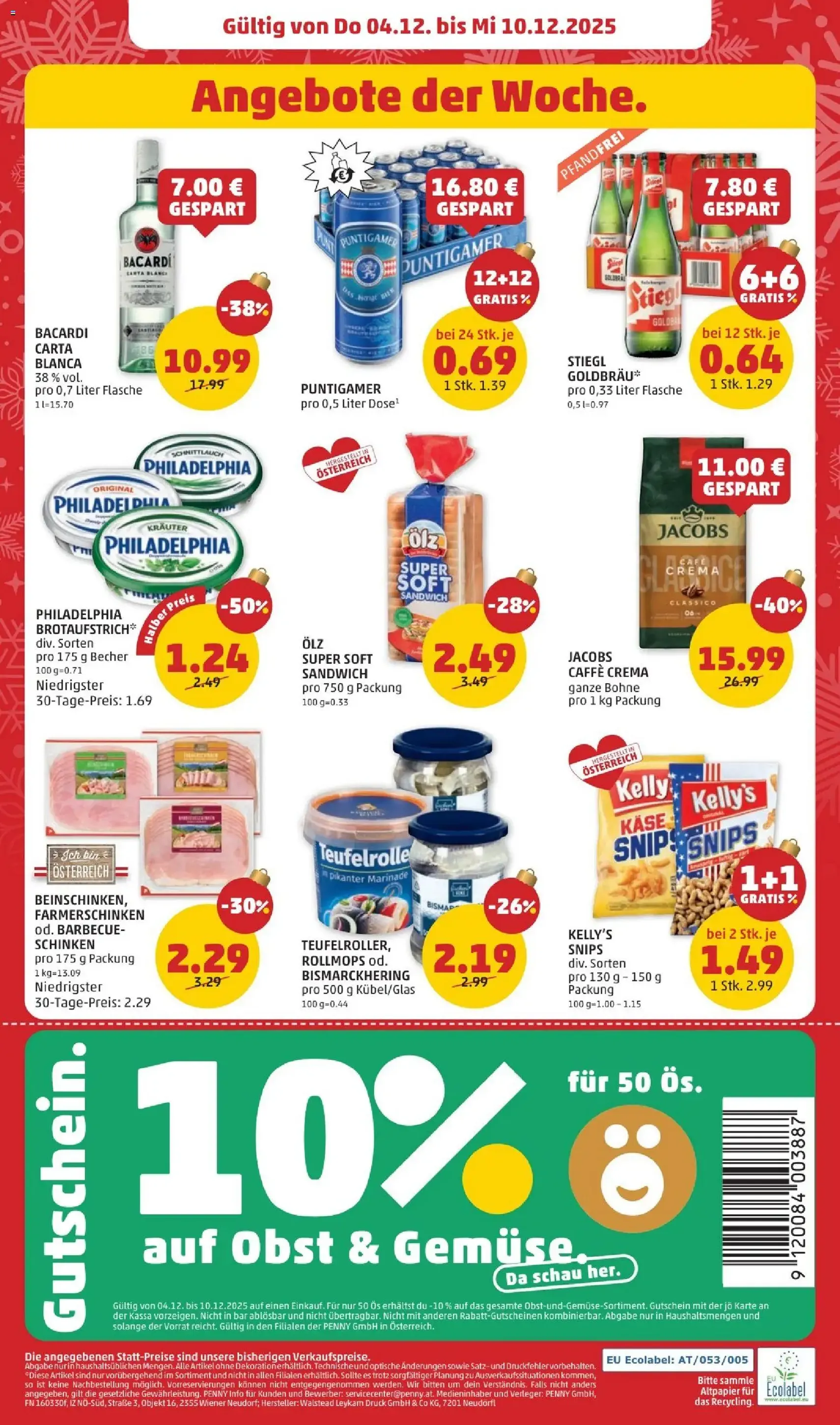 Penny Markt Flugblatt - Gültiger Prospekt ab 04.12.2025, Seite 28 von insgesamt 32