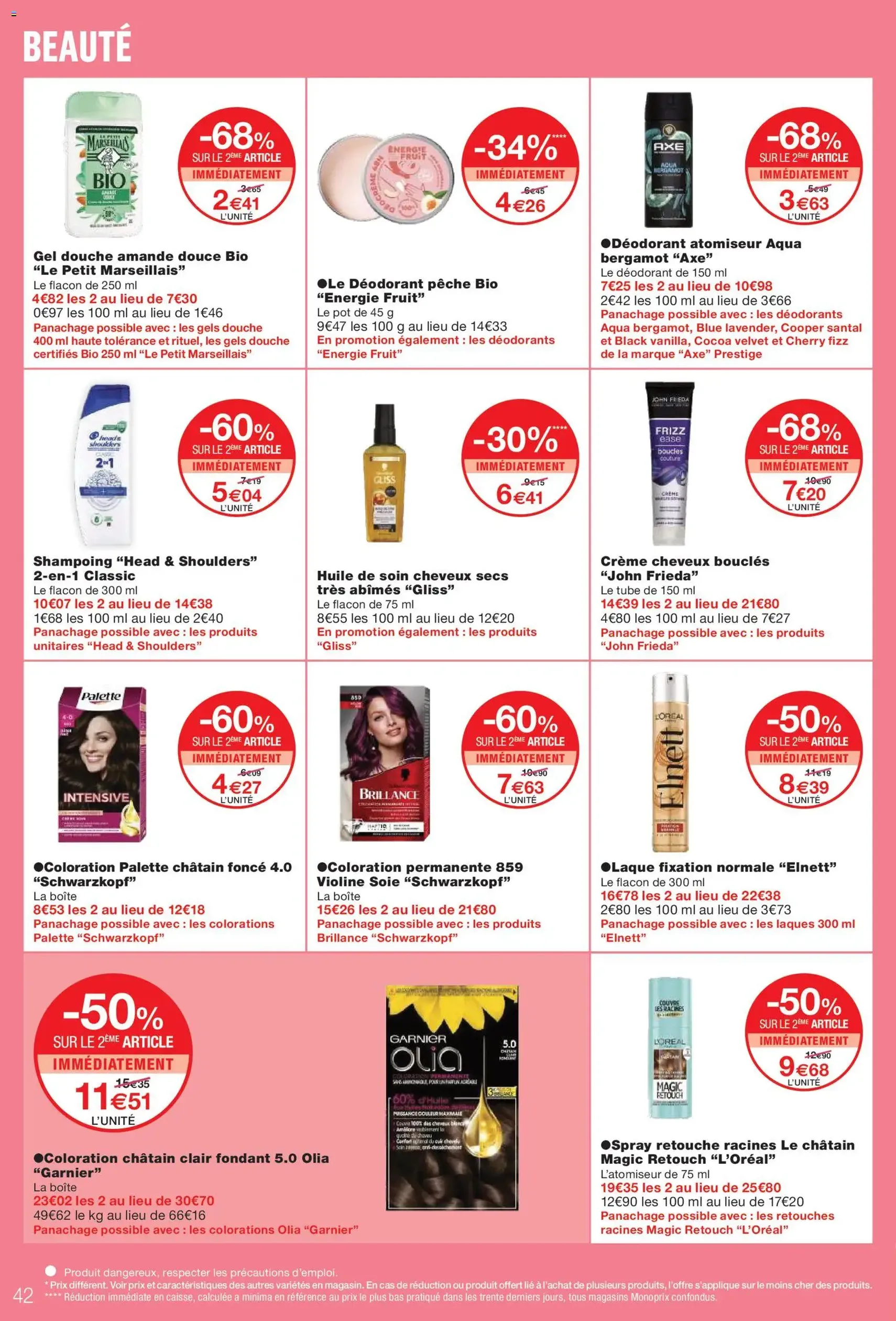 Monoprix catalogue - brochure valable à partir du 03/02/2026, page 42 sur 49