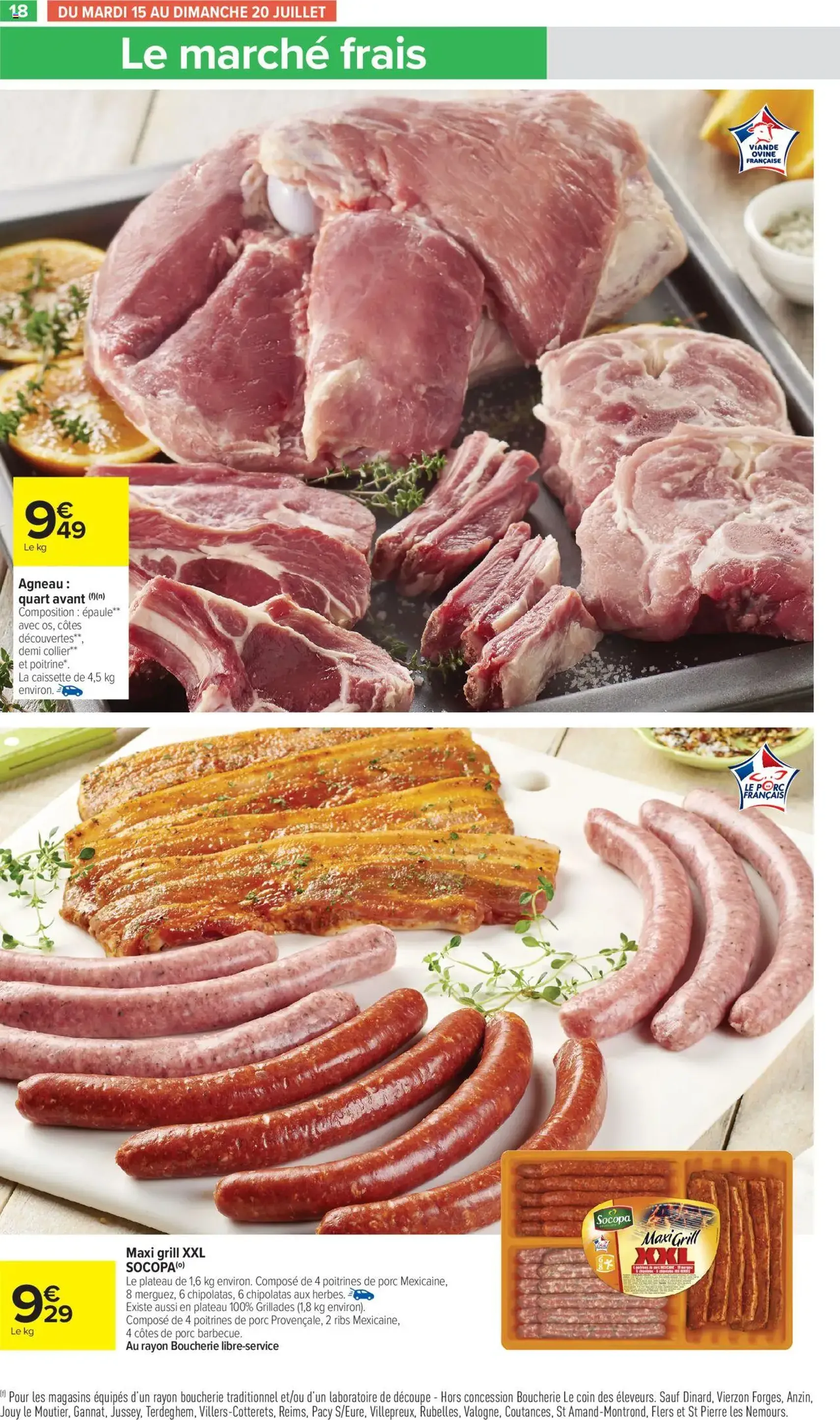 Carrefour Market catalogue semaine 29 - brochure valable à partir du 15/07/2025, page 20 sur 54 Carrefour Market catalogue semaine 29 - brochure valable à partir du 15/07/2025, page 20 sur 54