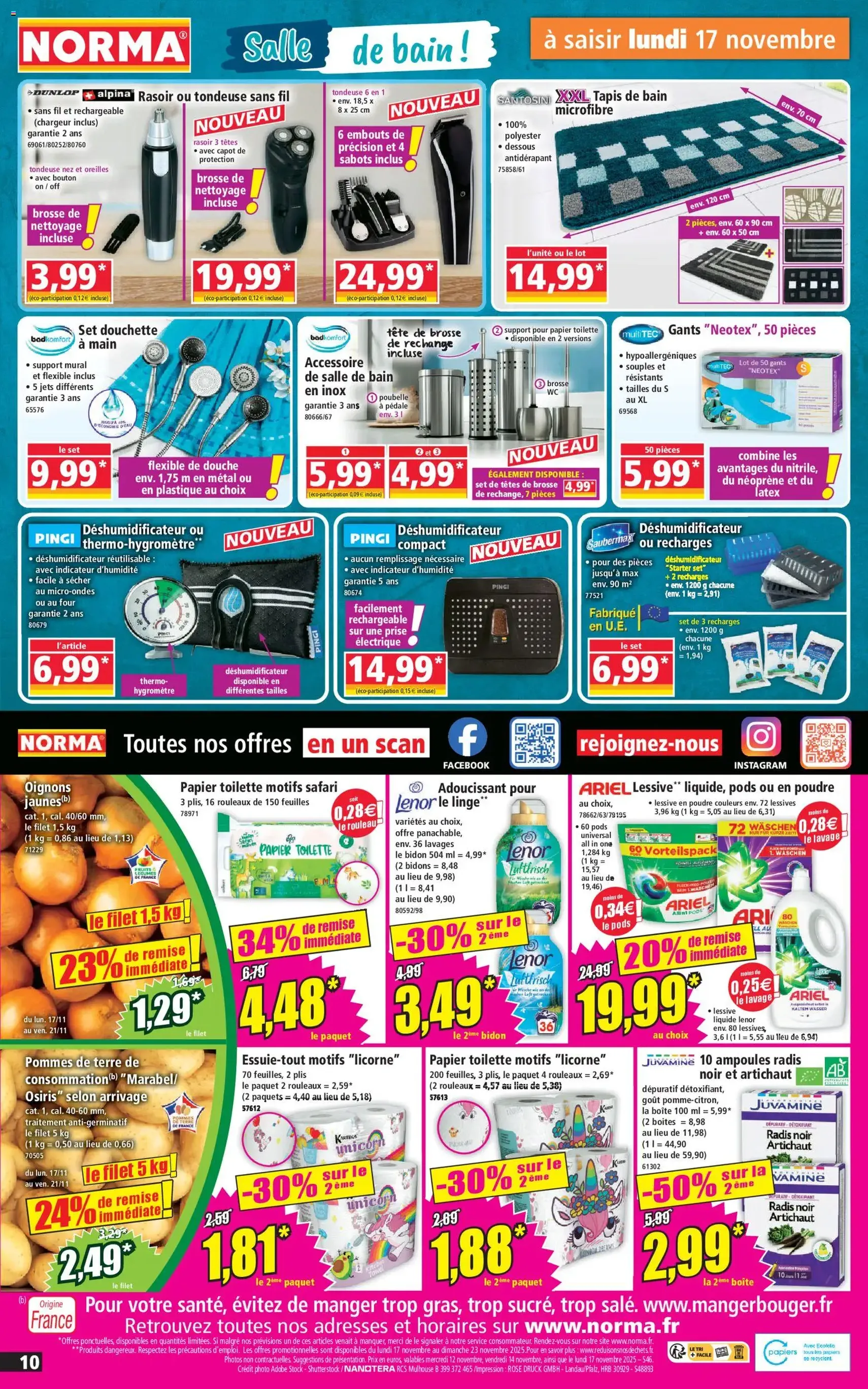 Norma catalogue - brochure valable à partir du 12/11/2025, page 10 sur 12