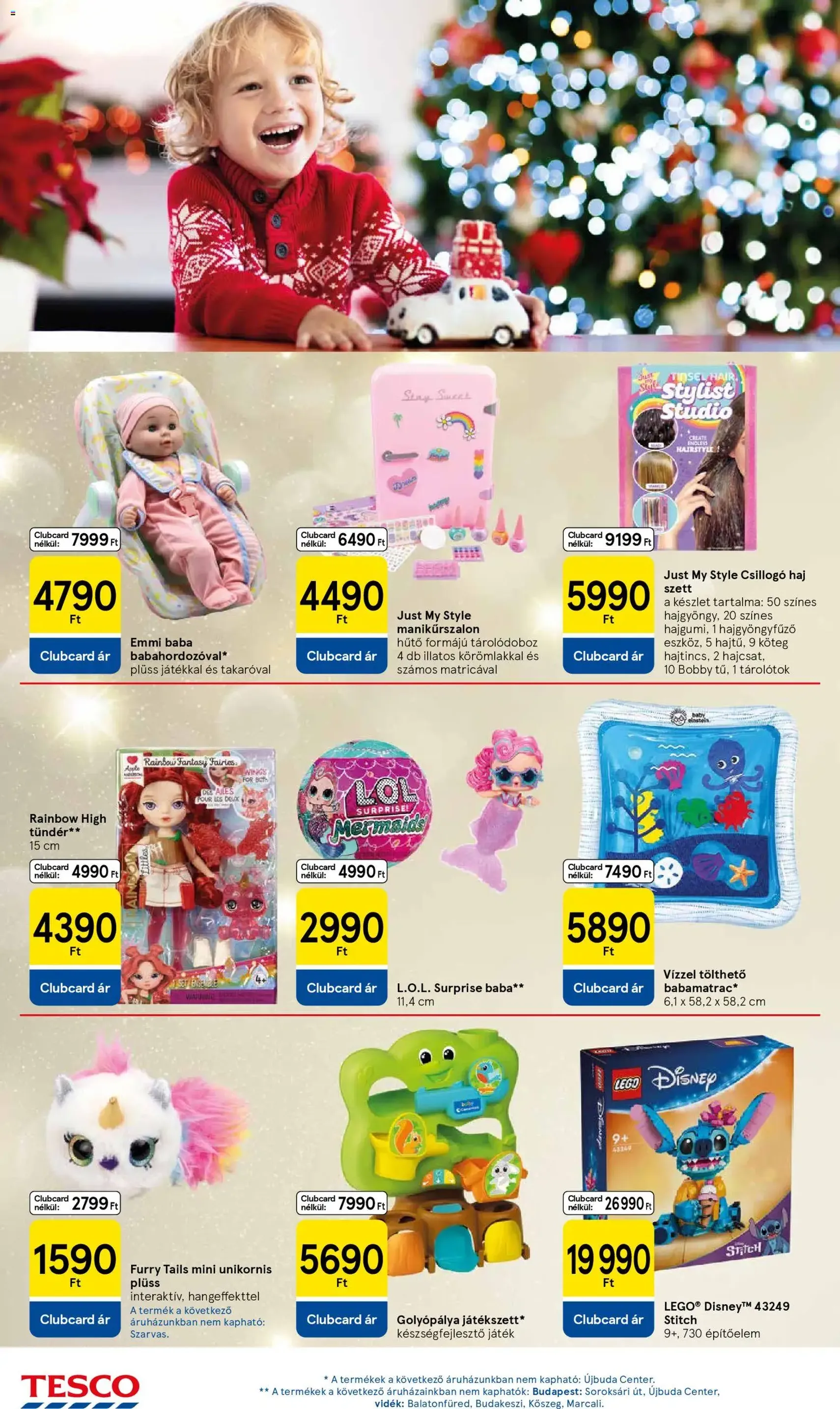 Tesco Hipermarket - Akciós újság - 2025.12.11. érvényes szórólap 16 oldal 46 oldalból