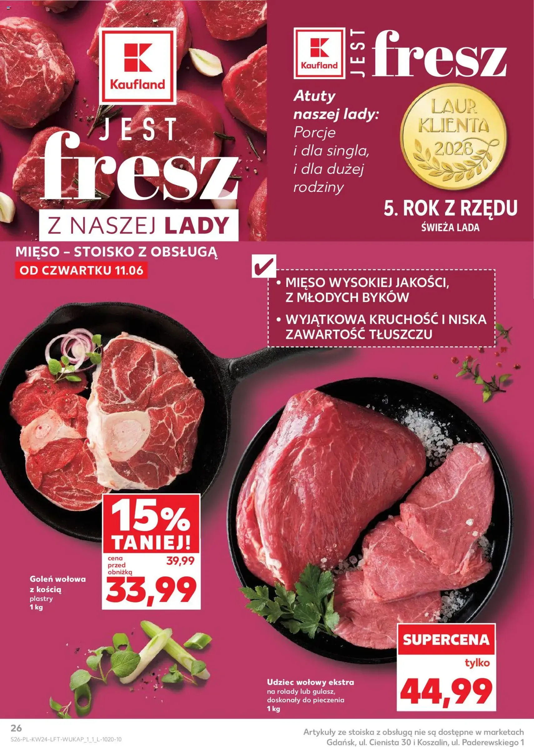 Kaufland gazetka - ważny gazetka od 11.06.2026 strona 26 z 68