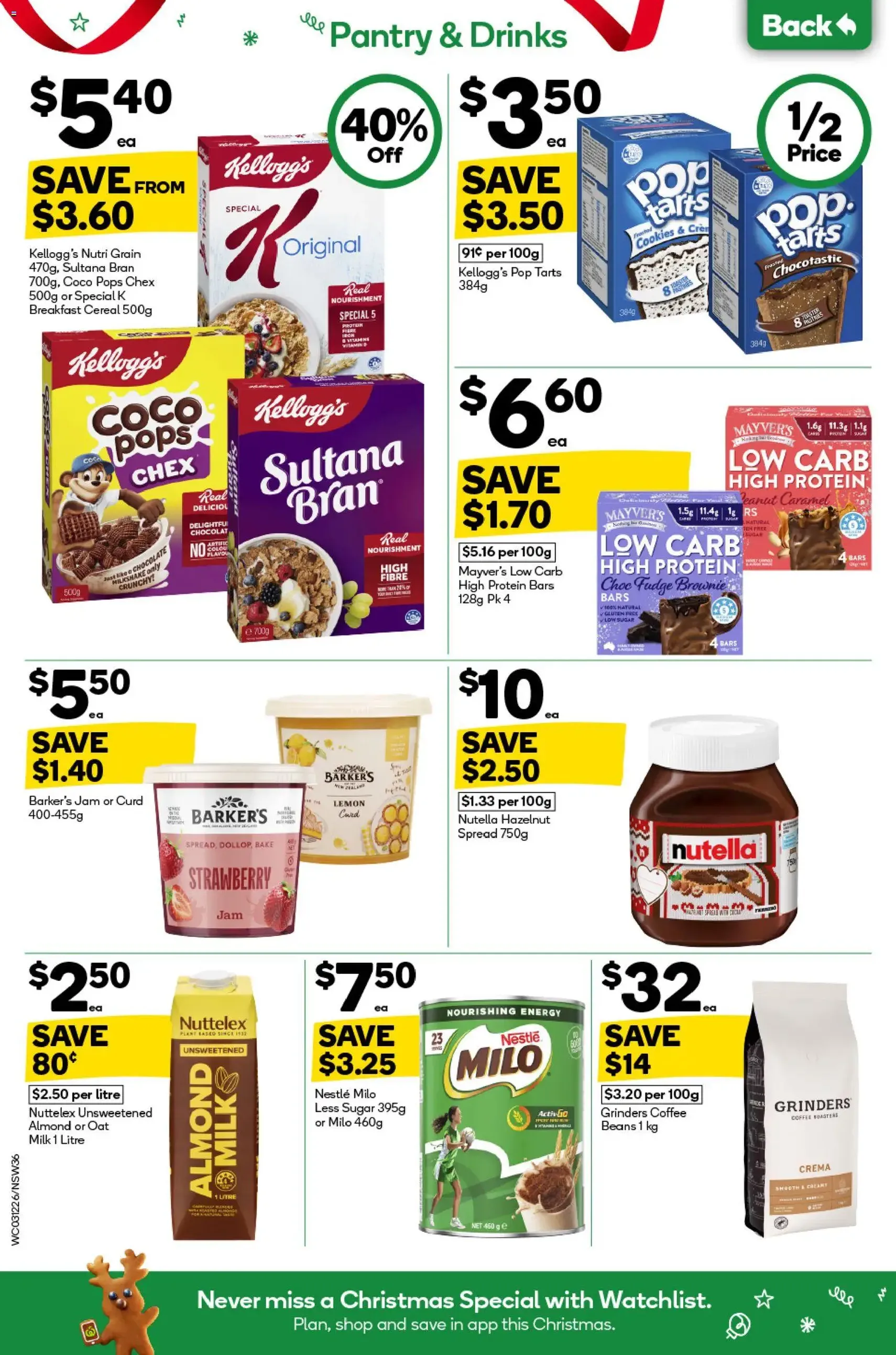 Weekly catalogue Woolworths 03/12 - valid flyer from 03/12/2025, page 36 of 56
