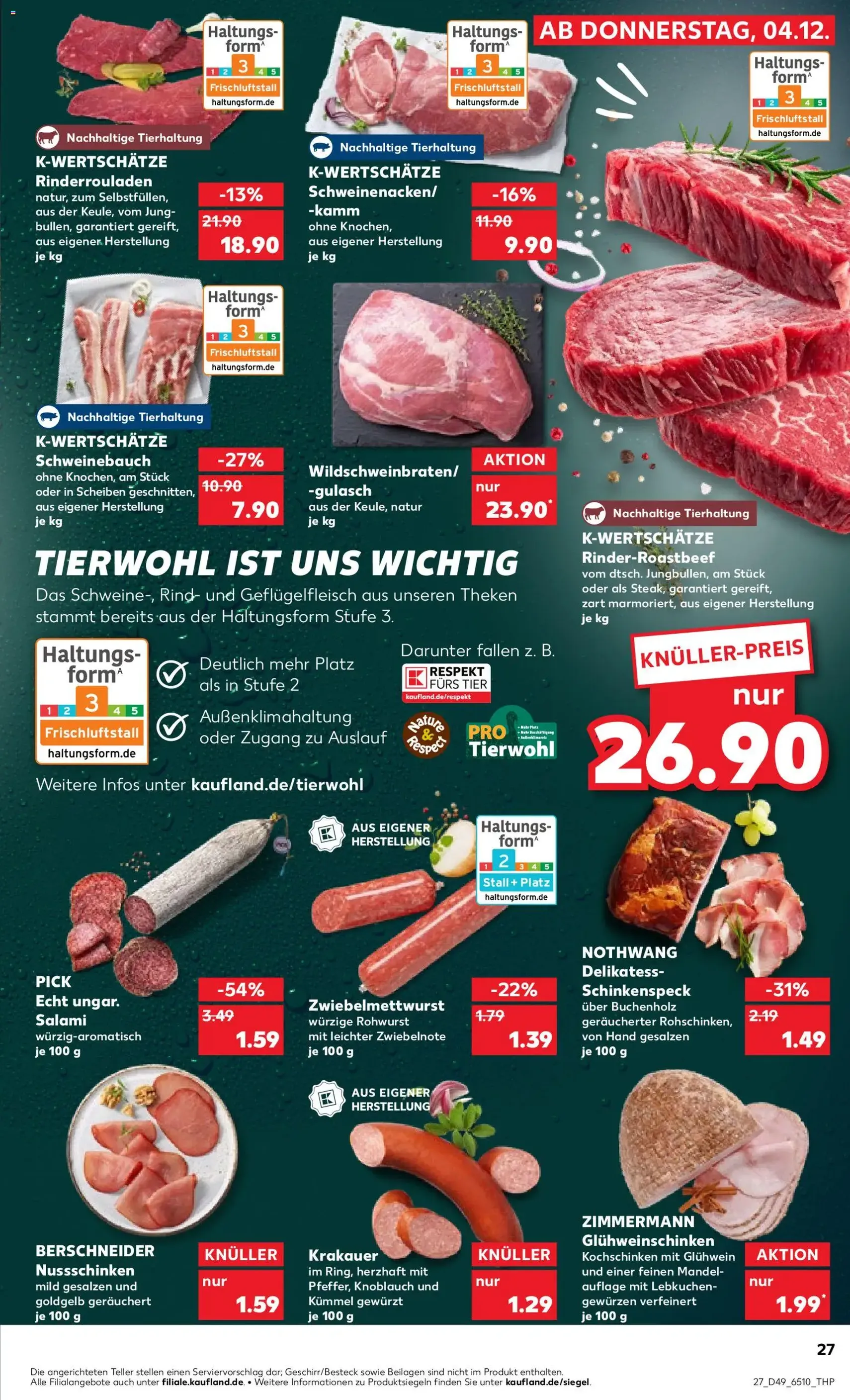 Kaufland DE - DE Folder Köln - geldige folder vanaf 04-12-2025 pagina 27 van 66