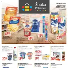 Žabka leták - náhled letáku platný od 06.08.2025