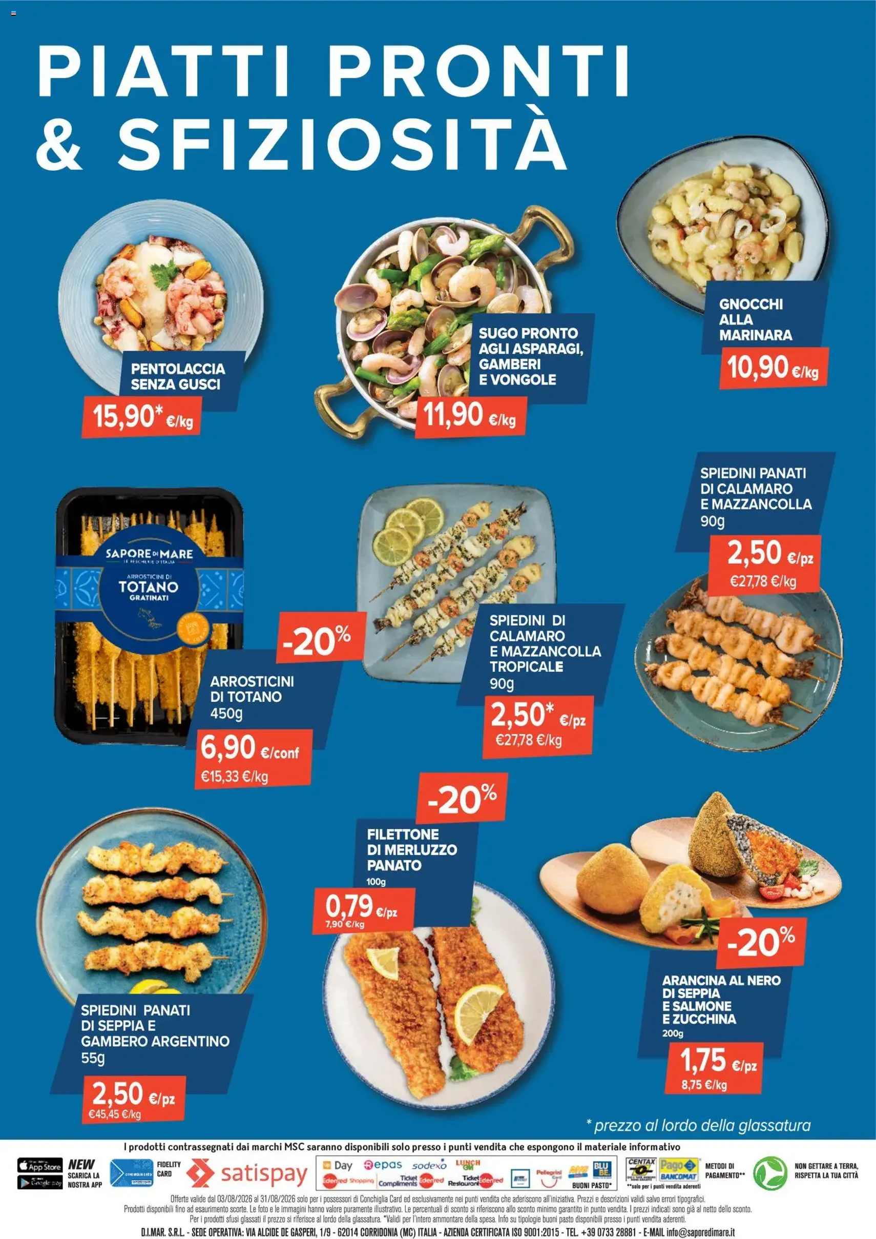 Sapore di mare volantino - volantino valido dal 03/08/2026 pagina 3 di 4