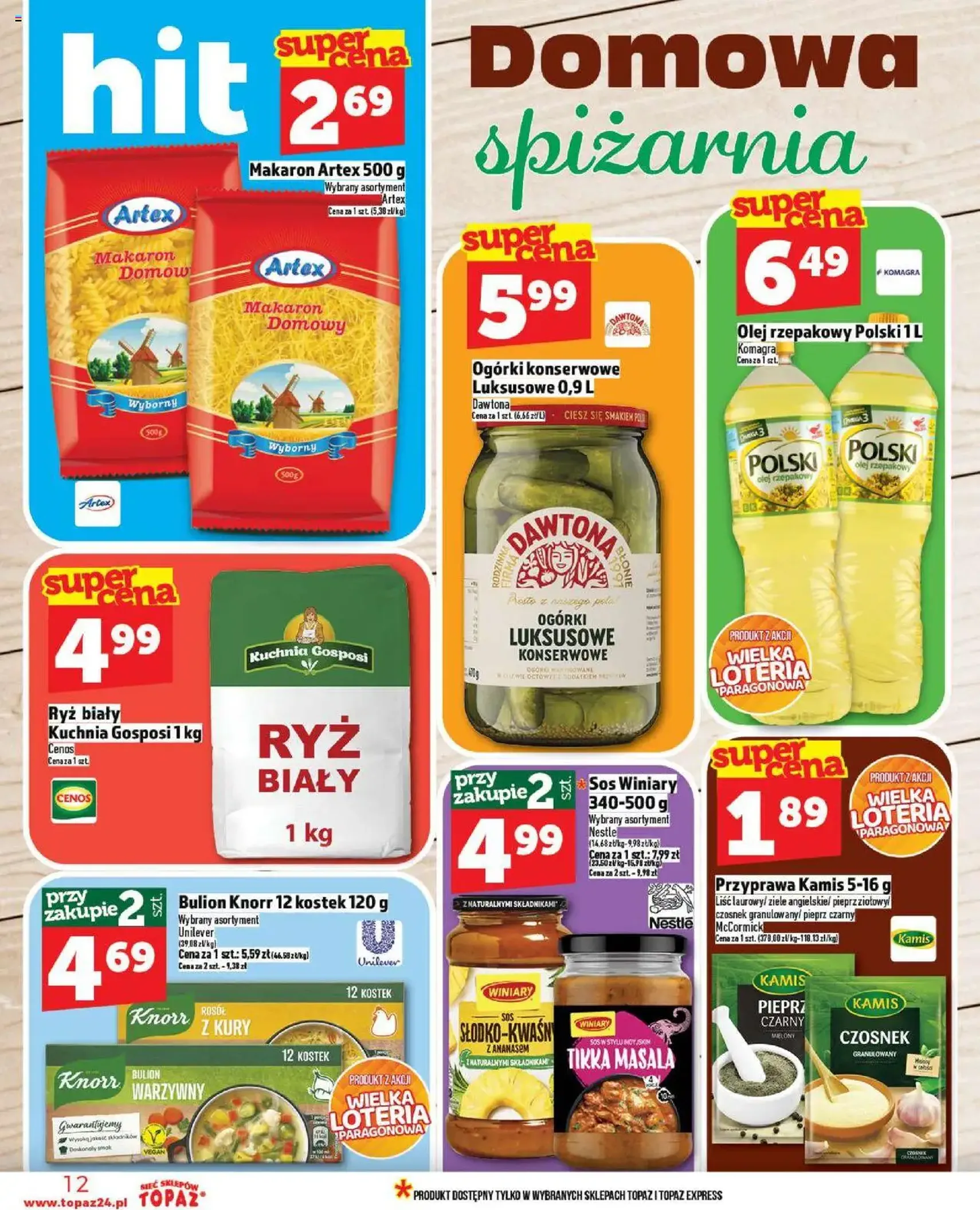Topaz Gazetka - ważny gazetka od 04.09.2025 strona 12 z 28 Topaz Gazetka - ważny gazetka od 04.09.2025 strona 12 z 28