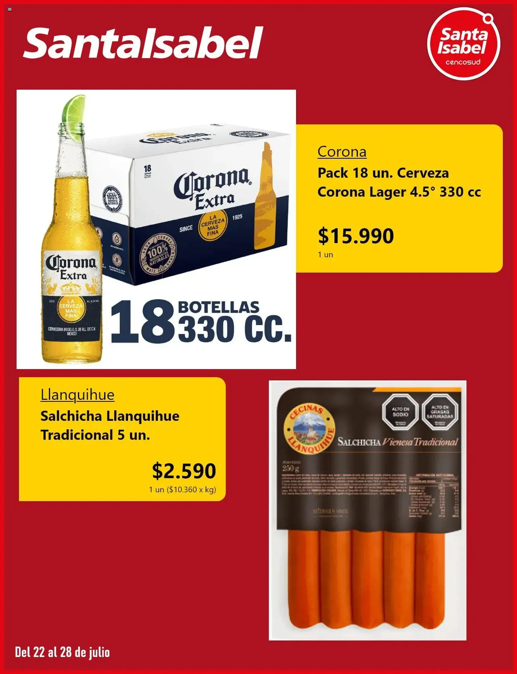 Santa Isabel ofertas - folleto válido desde 21.07.2025 página 3 de 5