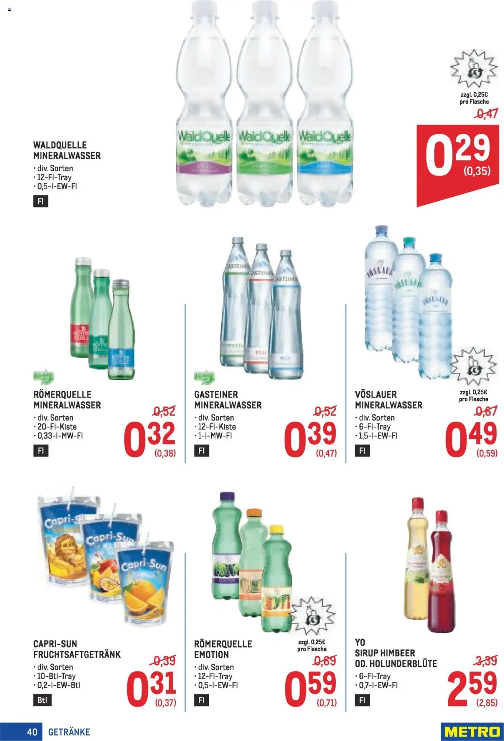 Metro angebote Profi - Gültiger Prospekt ab 24.07.2025, Seite 40 von insgesamt 64 Metro angebote Profi - Gültiger Prospekt ab 24.07.2025, Seite 40 von insgesamt 64