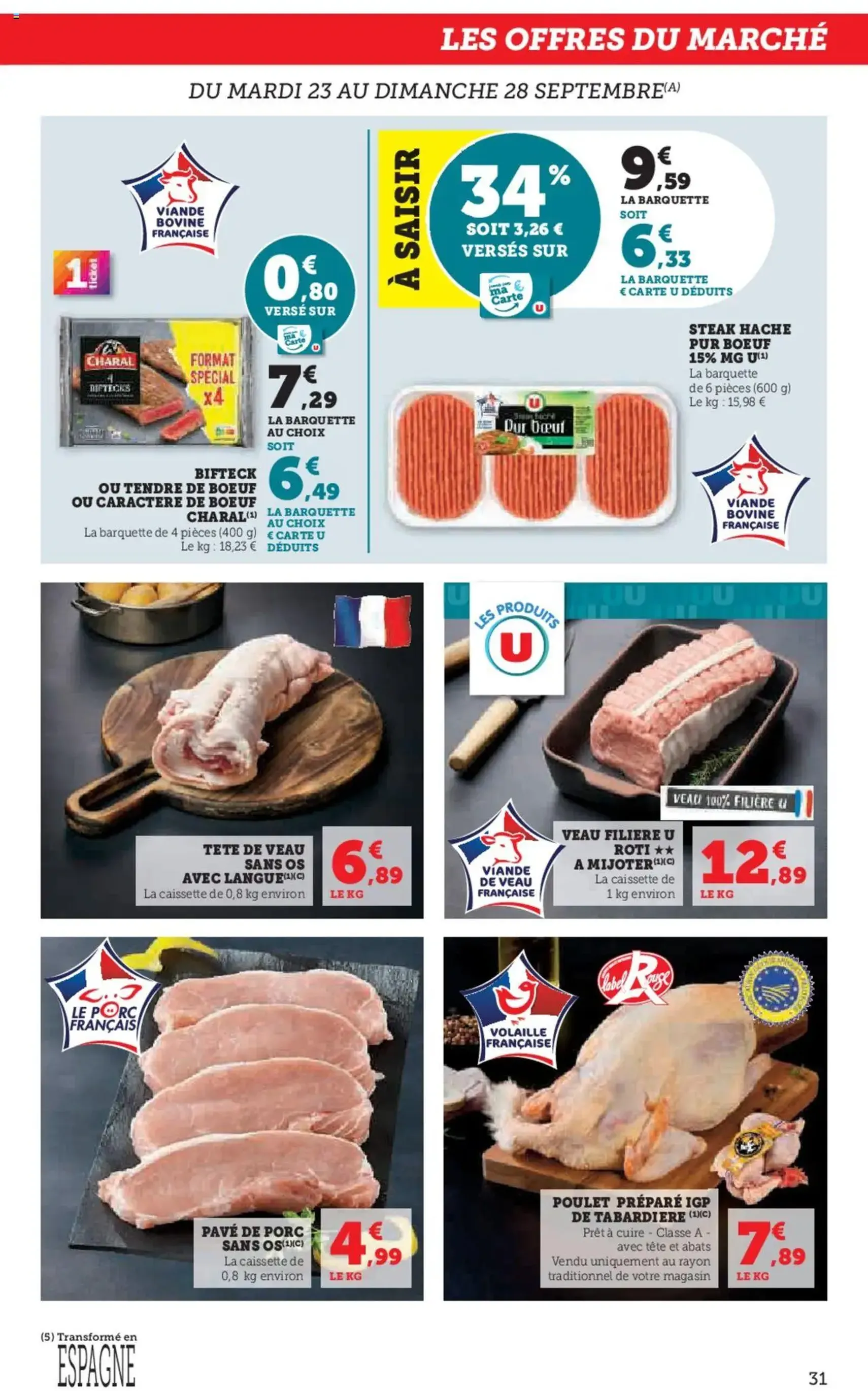 Hyper U catalogue - brochure valable à partir du 23/09/2025, page 31 sur 40