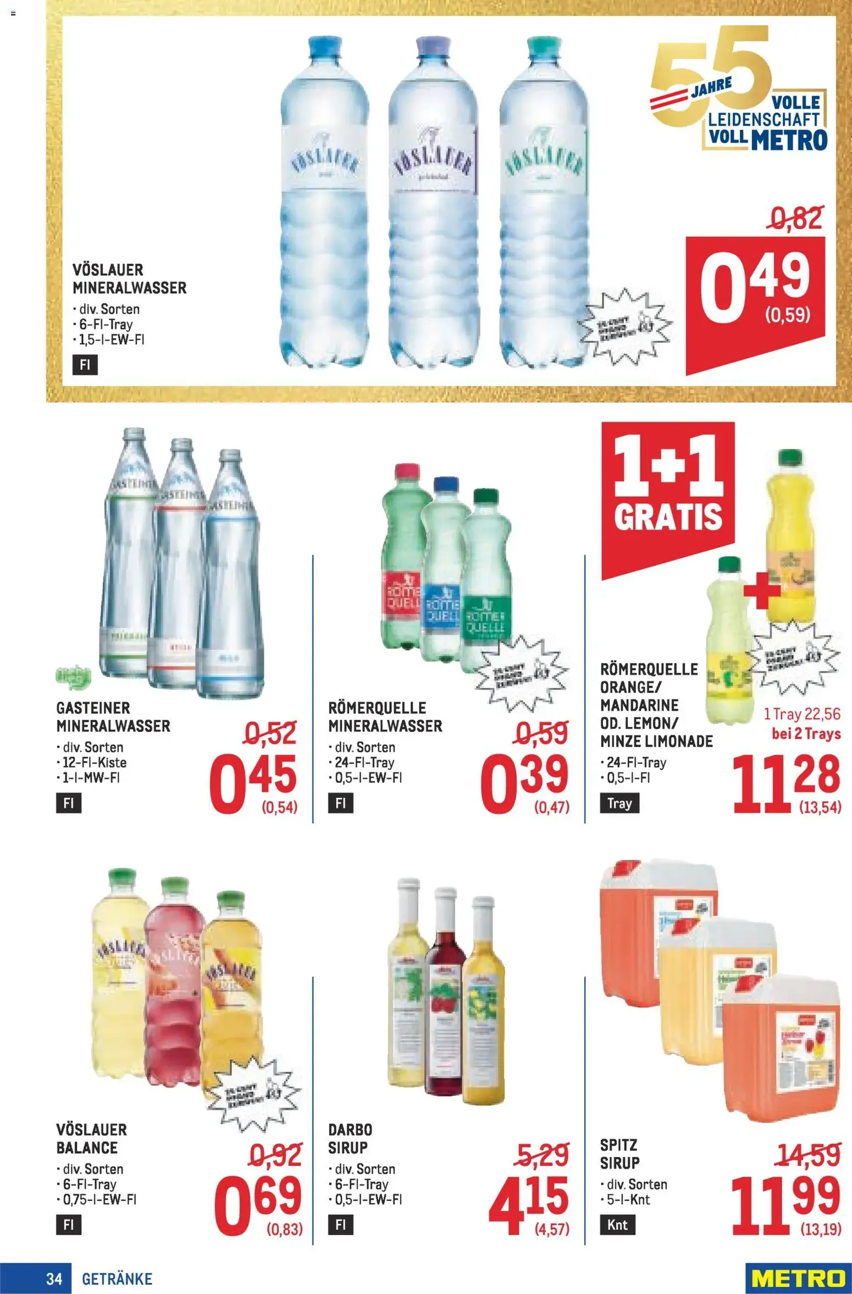 Metro angebote Profi - Gültiger Prospekt ab 05.03.2026, Seite 34 von insgesamt 72